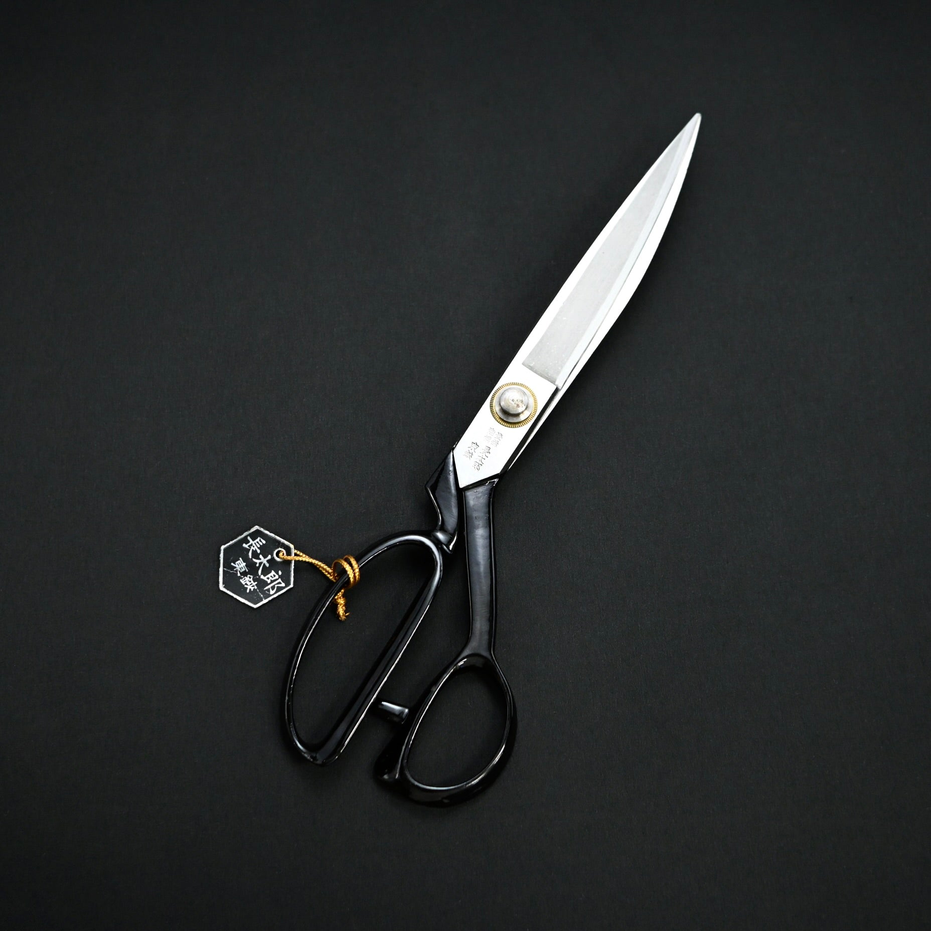 Old stock Chotaro Tailor's Shears Tobasami   掘出し物 長太郎 東鋏 布切り鋏 280mm