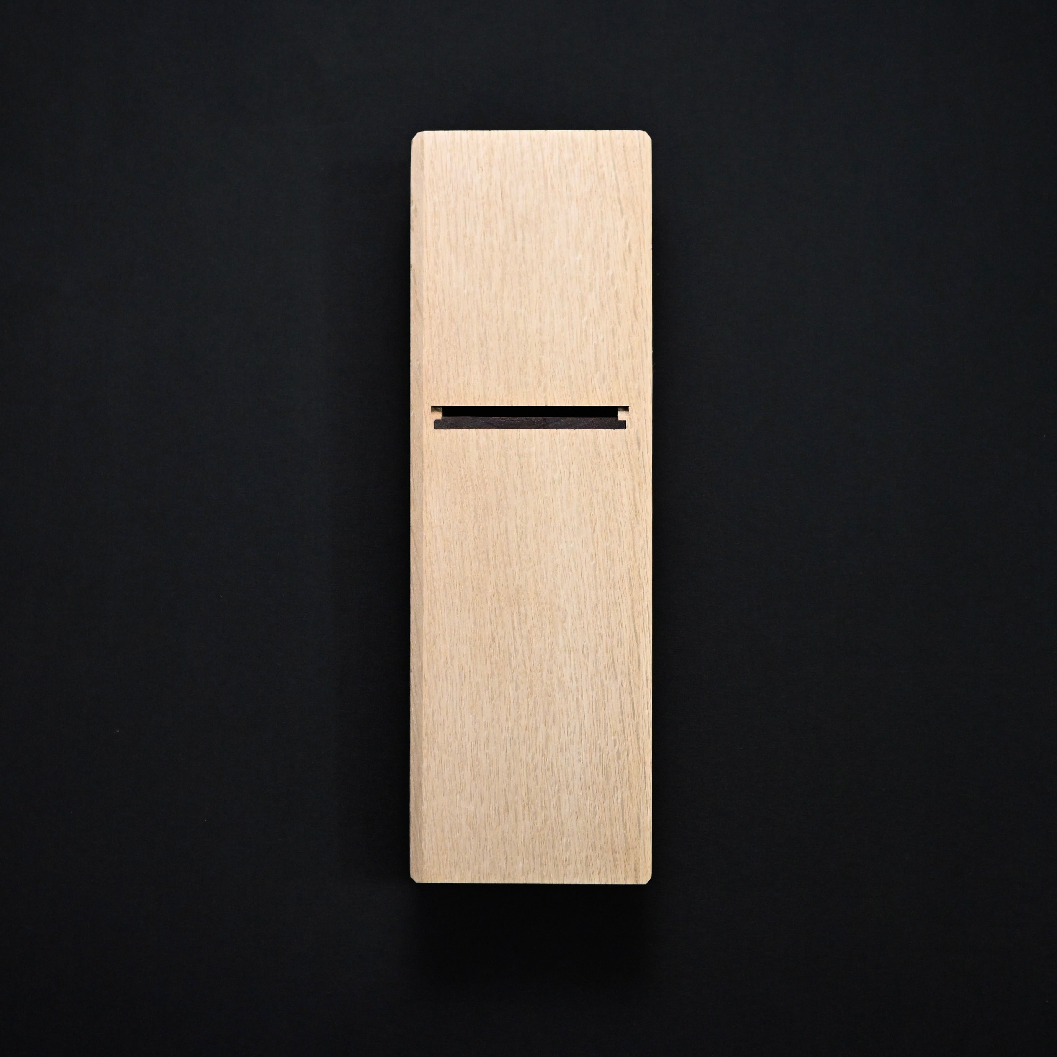 #4 掘出し物 堤朋一作 男盛 仕上げ鉋 70mm Old stock Otokozakari Smoothing Plane (Kanna) by Tsutsumitomoichi