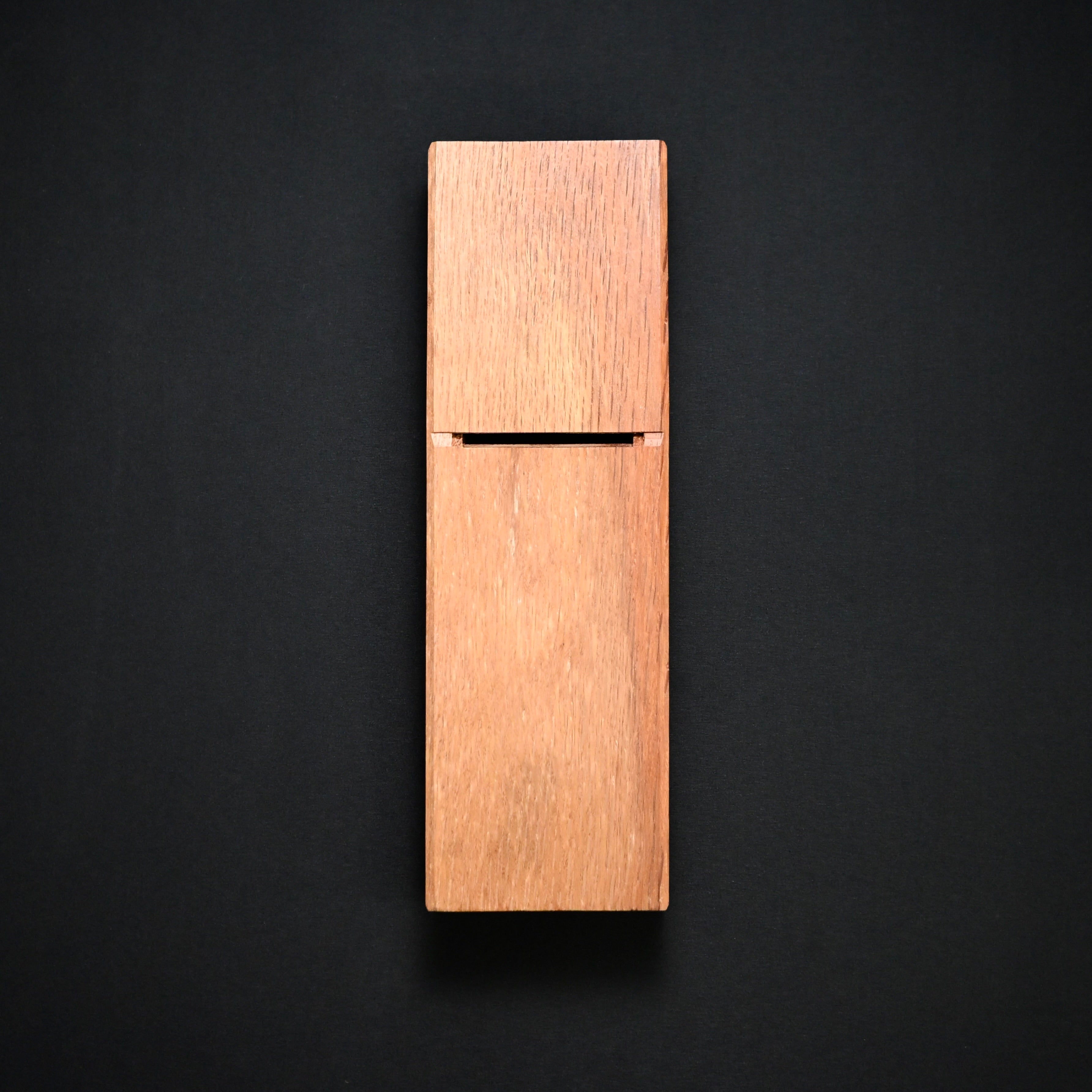 Old Stock Meijin-tamashii Smoothing Plane (Kanna)  掘出し物 名人魂 常三郎 二代目作 仕上鉋 70mm