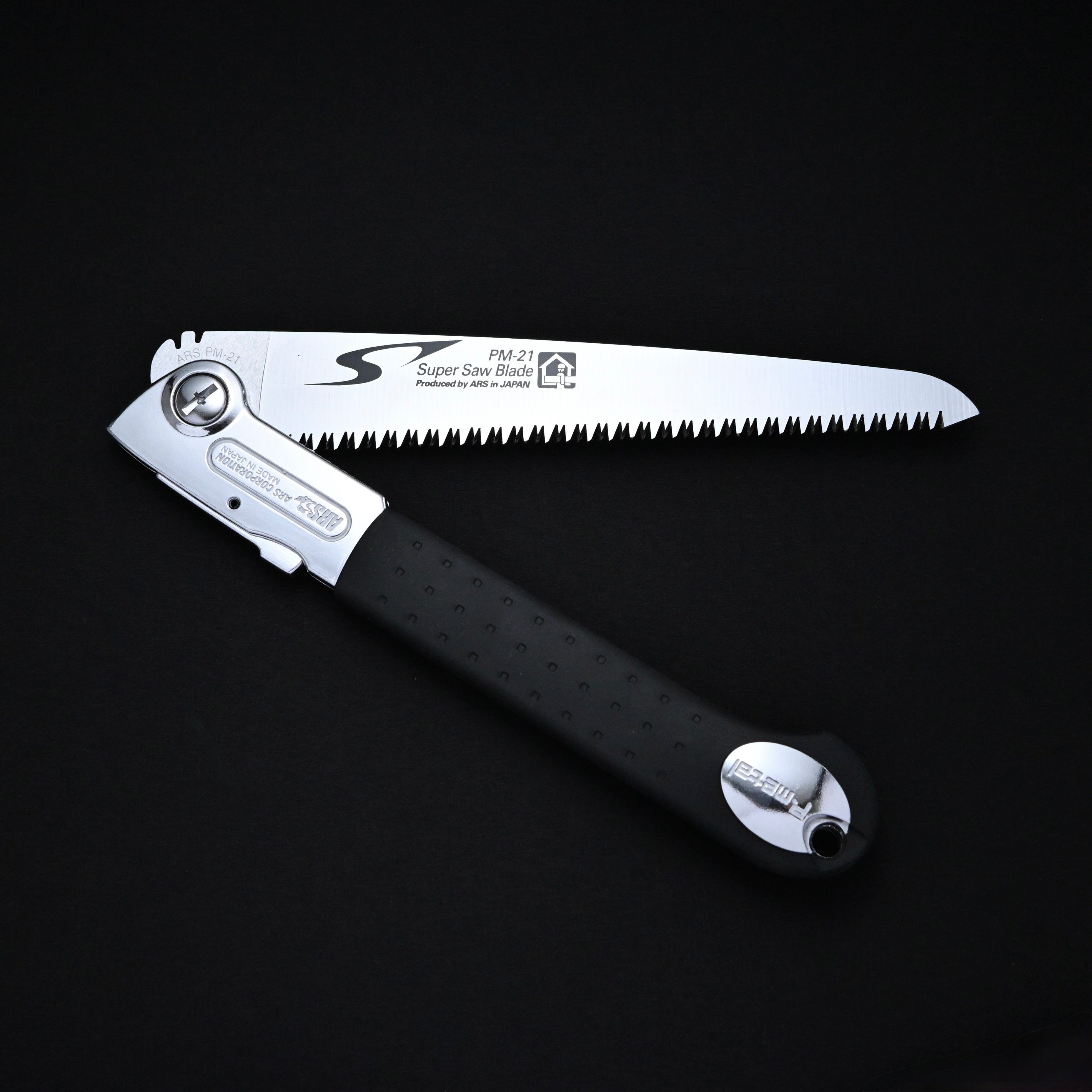 ARS PM-21 Carpenter's Folding Saw Metal Replacement Blade 8.3 inches  Medium　アルス 大工用折込鋸ピーメタル替刃式21cm 中目 PM-21