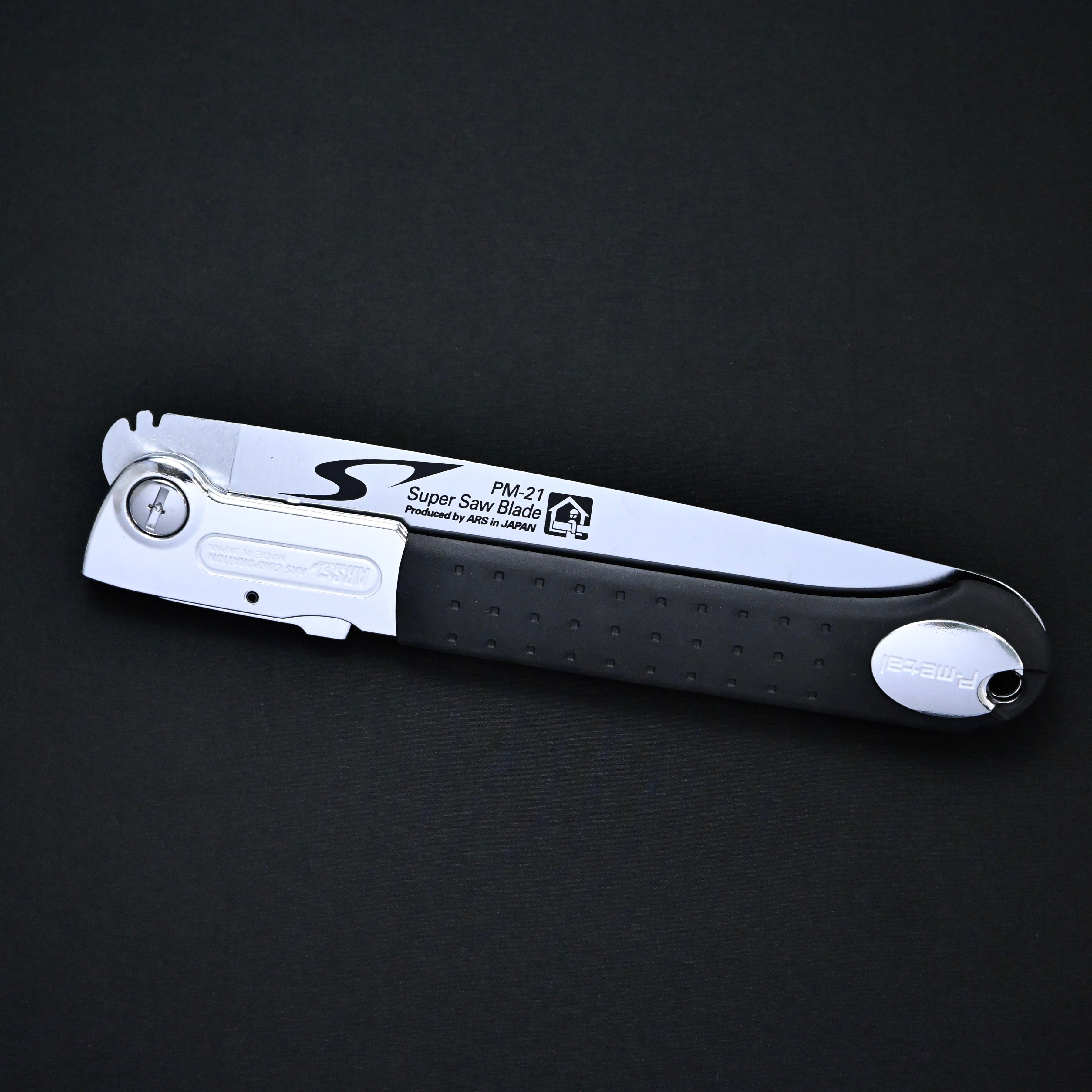 ARS PM-21 Carpenter's Folding Saw Metal Replacement Blade 8.3 inches  Medium　アルス 大工用折込鋸ピーメタル替刃式21cm 中目 PM-21