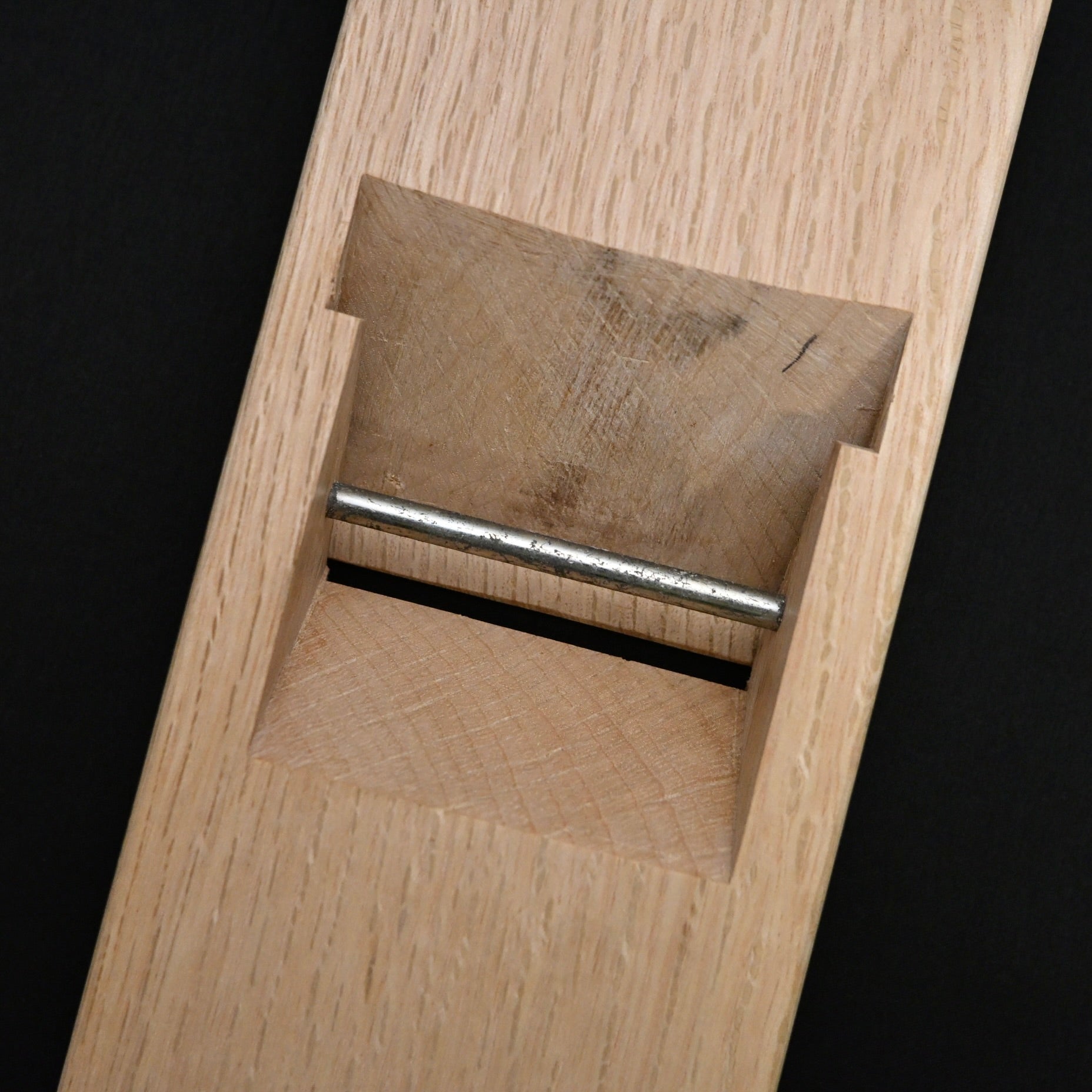 掘出し物 重次 碓氷健吾作 仕上げ鉋 70mm    Shigetsugu Smoothing Plane(Kanna) by Usuikengo