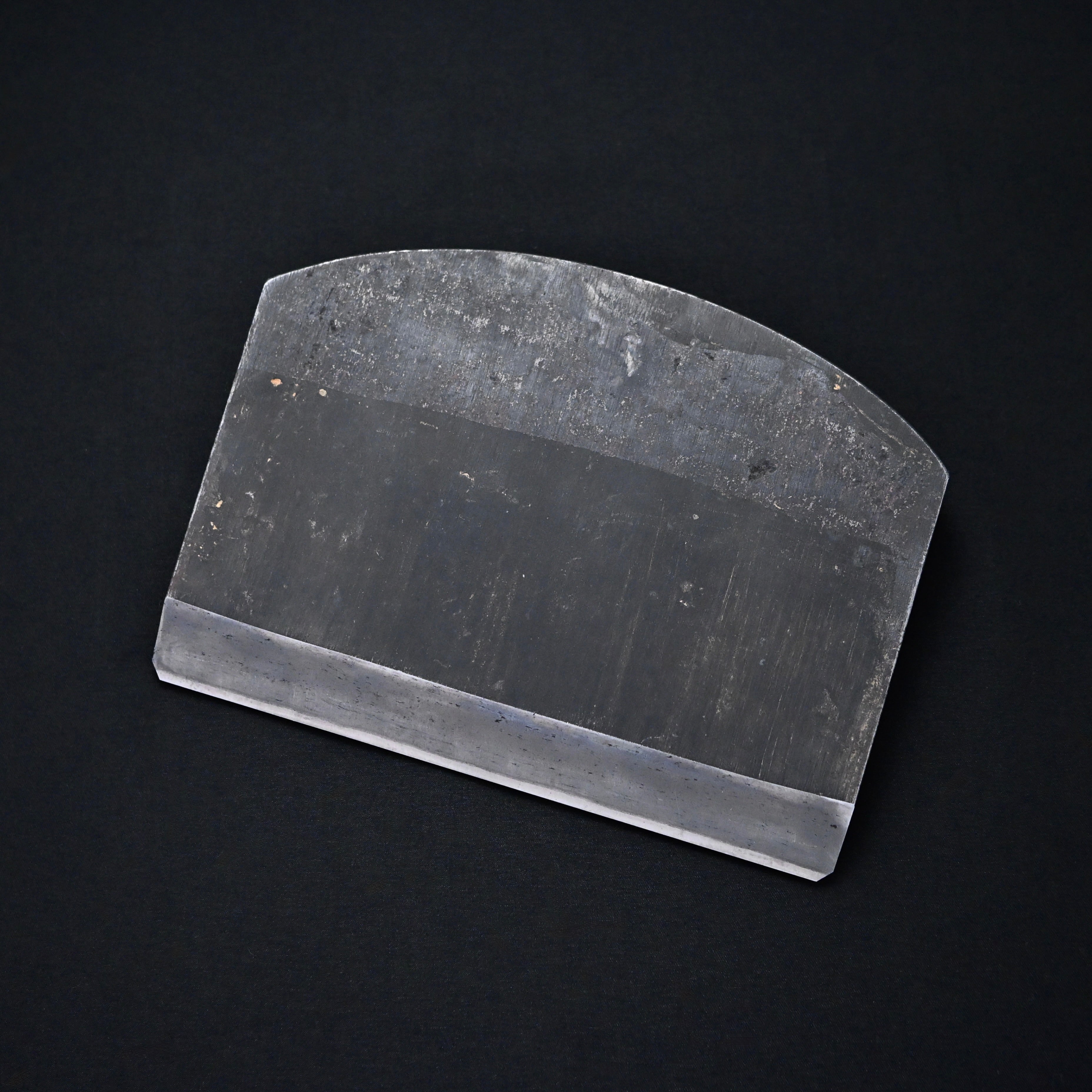 掘出し物  貞城  大鉋 刃のみ 5寸5分 青紙鋼    Old stock Sadajo Large Plane Blade  Blue steel by Rinkichi Sekikawa　