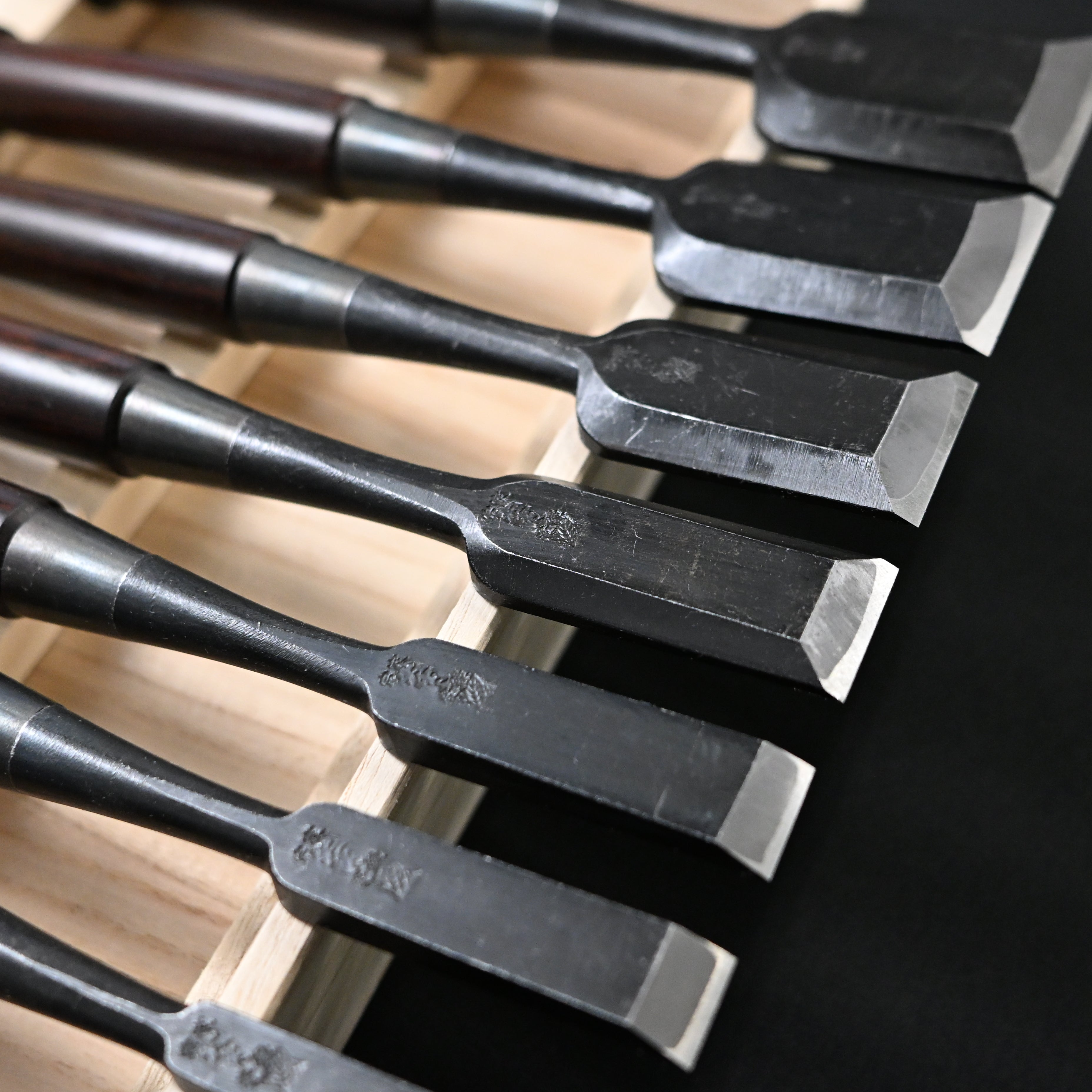 6 Ouchi Bench chisels set RoseWood Handle by Ouchi 4th generation