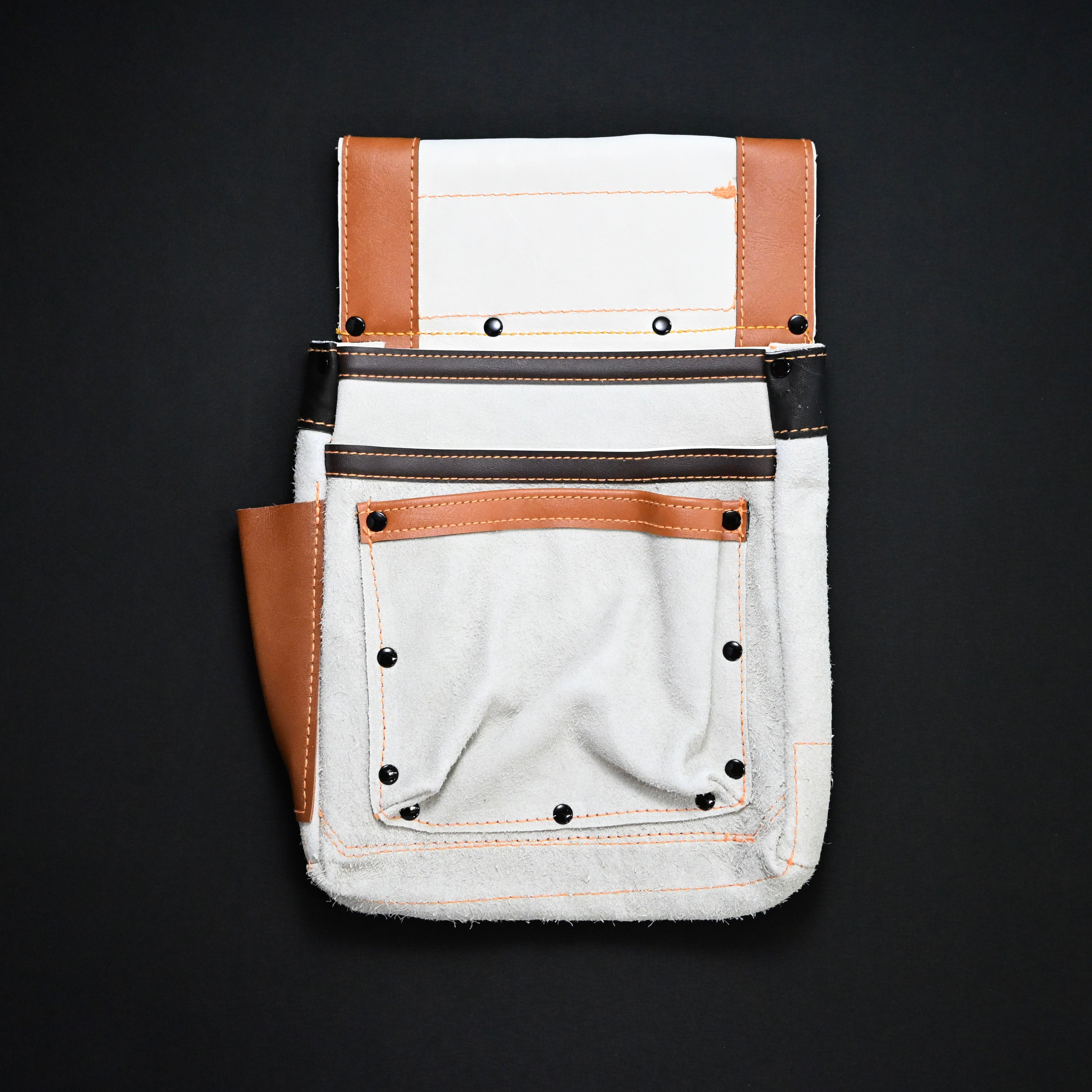 S-1 Working Waist Bag Japanese Carpenter  Leather Bag  大工 腰袋  革製  S-1