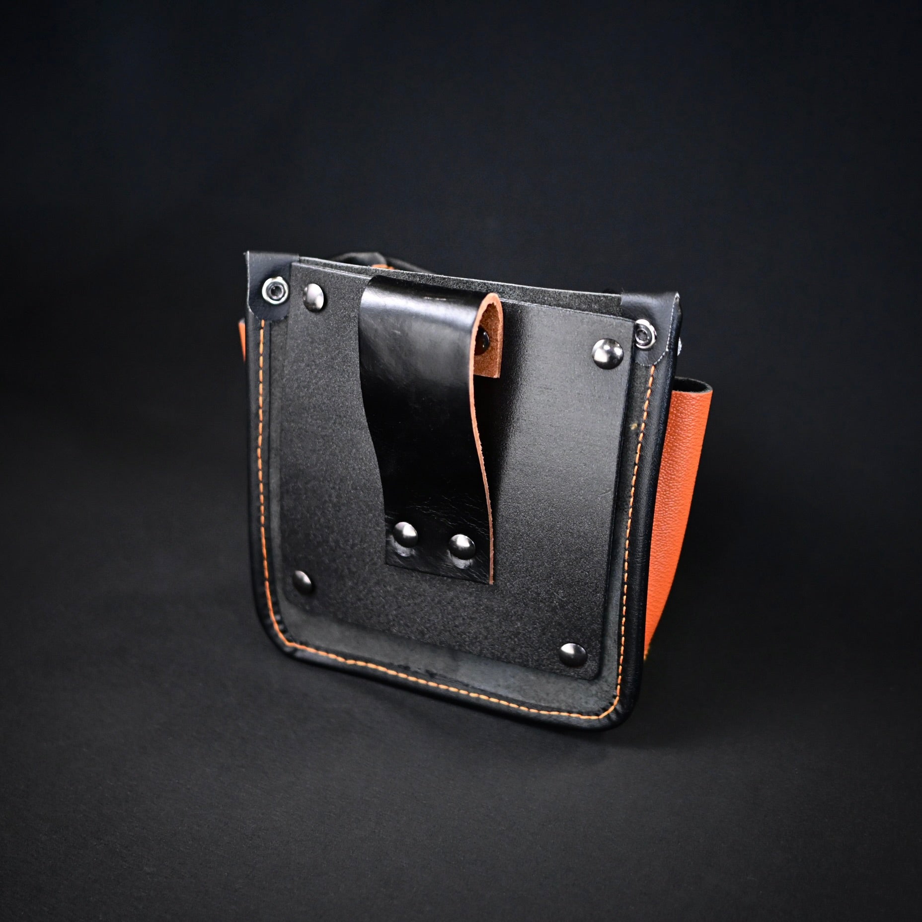 大工 ミニ腰袋  革製  3ポケット   Working Waist Bag Mini Japanese Carpenter  Working Bag
