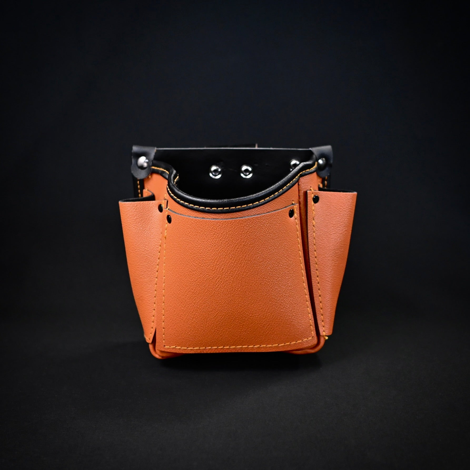 大工 ミニ腰袋  革製  3ポケット   Working Waist Bag Mini Japanese Carpenter  Working Bag