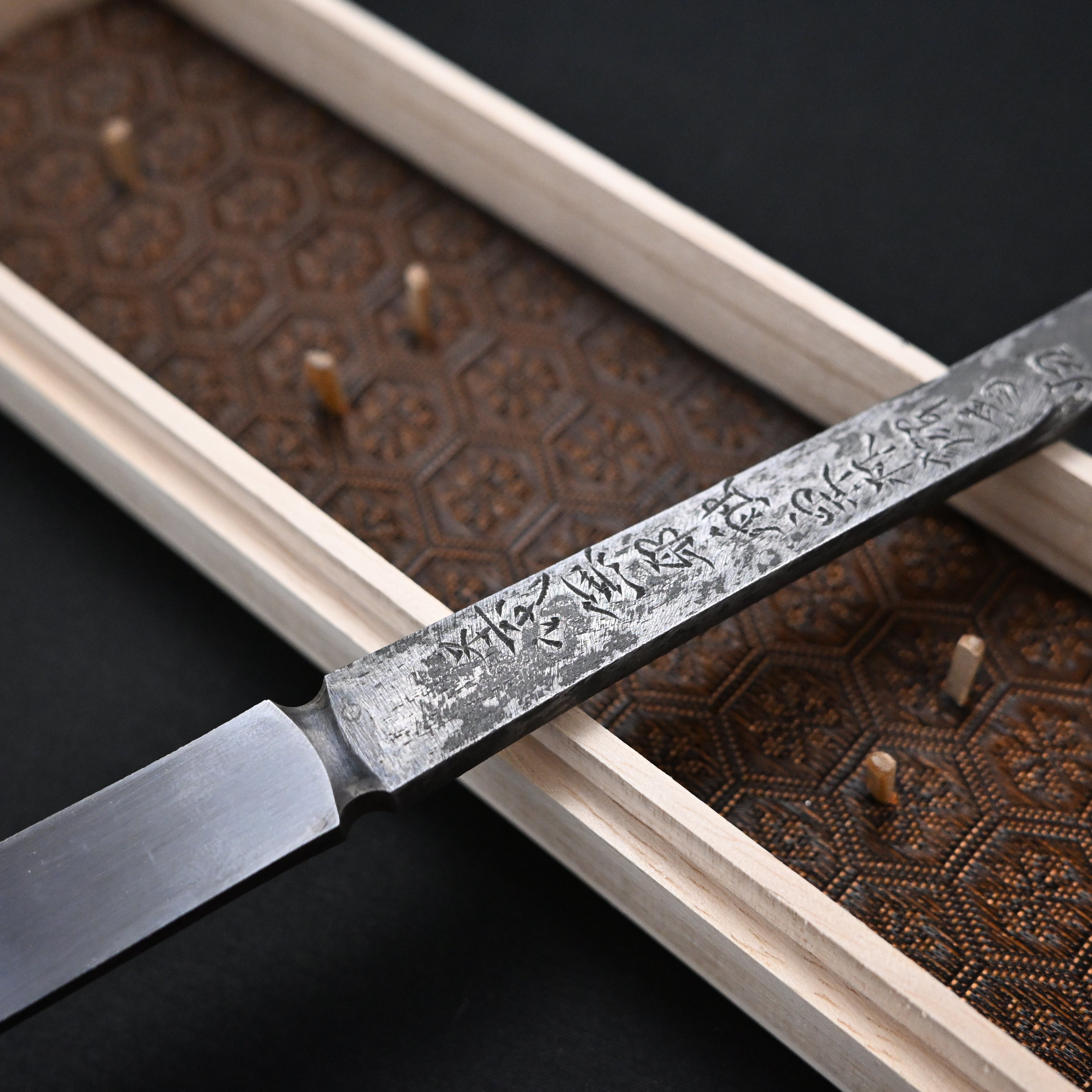 Kensaki by Sozen Carving 圣代無邪触 素全作 剣先小刀 15mm