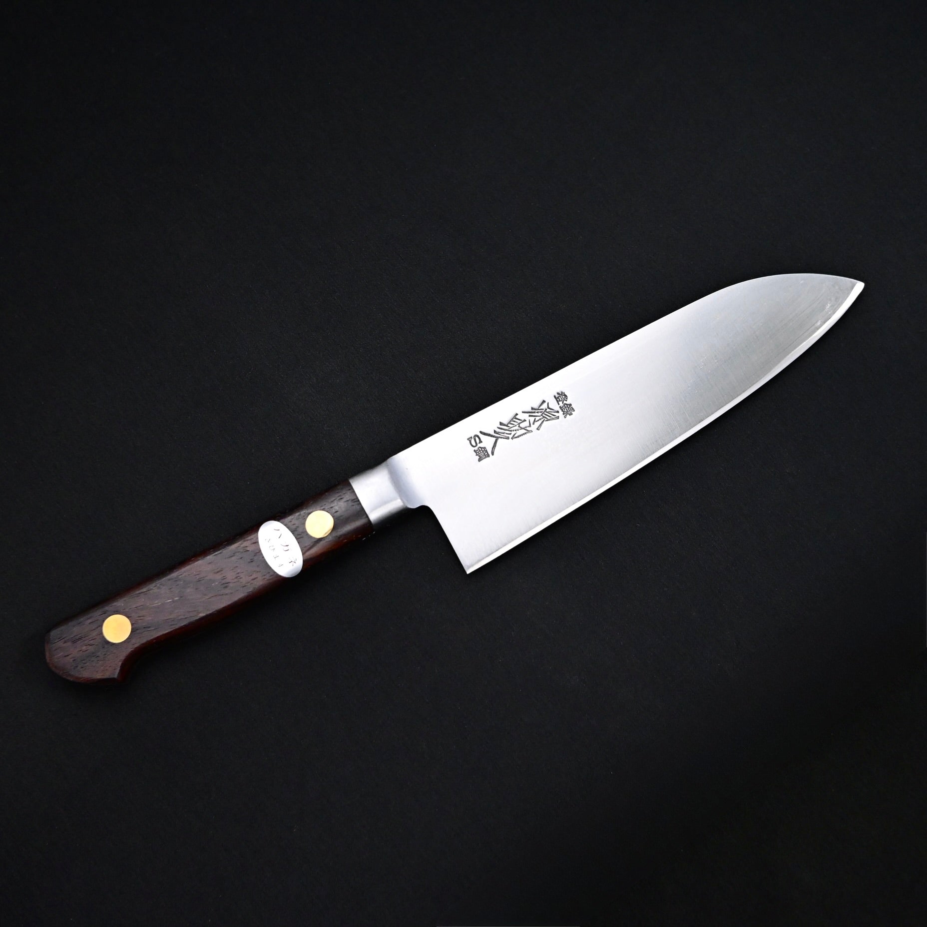 Sukehisa Santoku Kitchen knife 150mm    源助久  三徳包丁 ツバ付  150mm