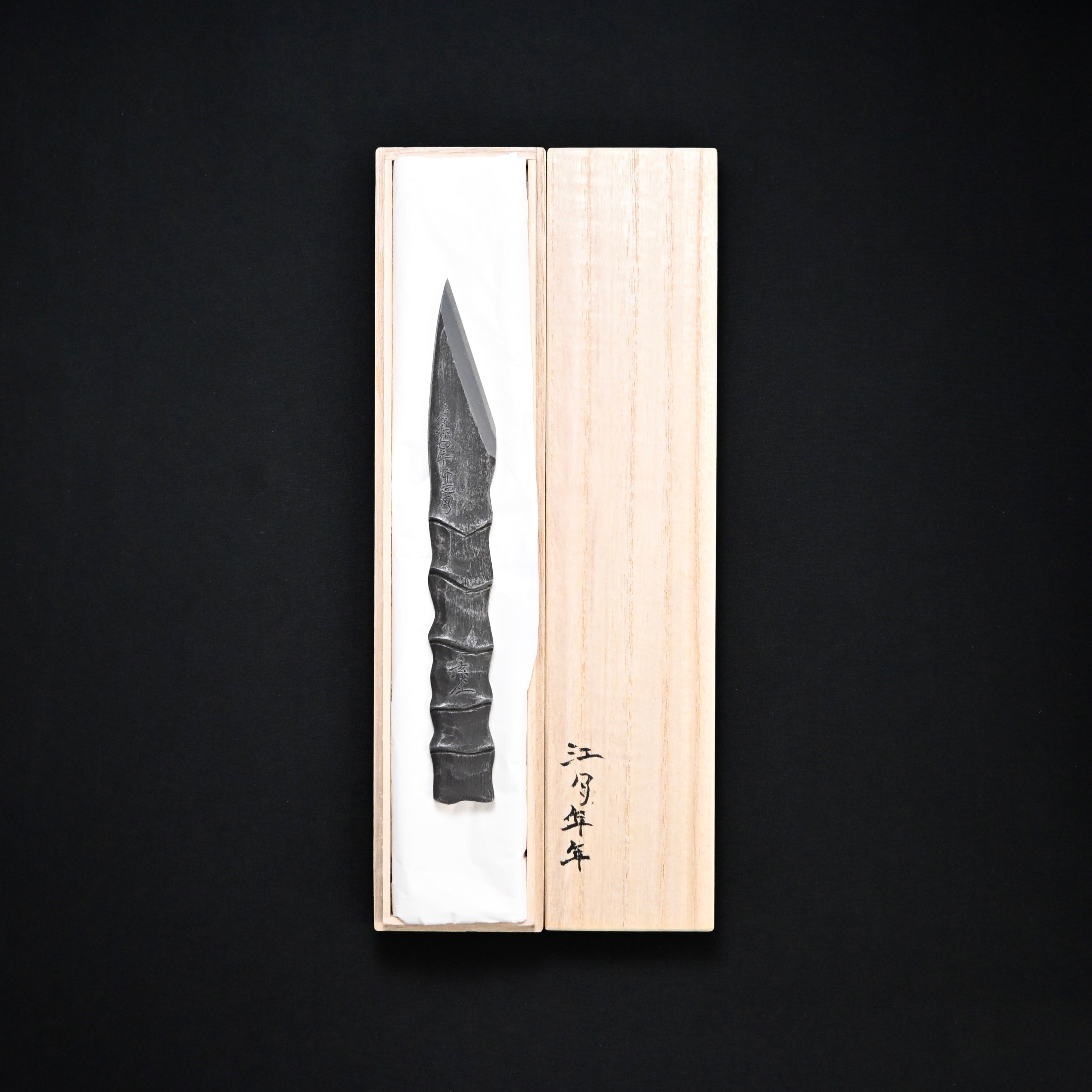 Kogetsu Kiridashi Knife by Sozen Carving  江月年年 素全作  切出し小刀   27mm