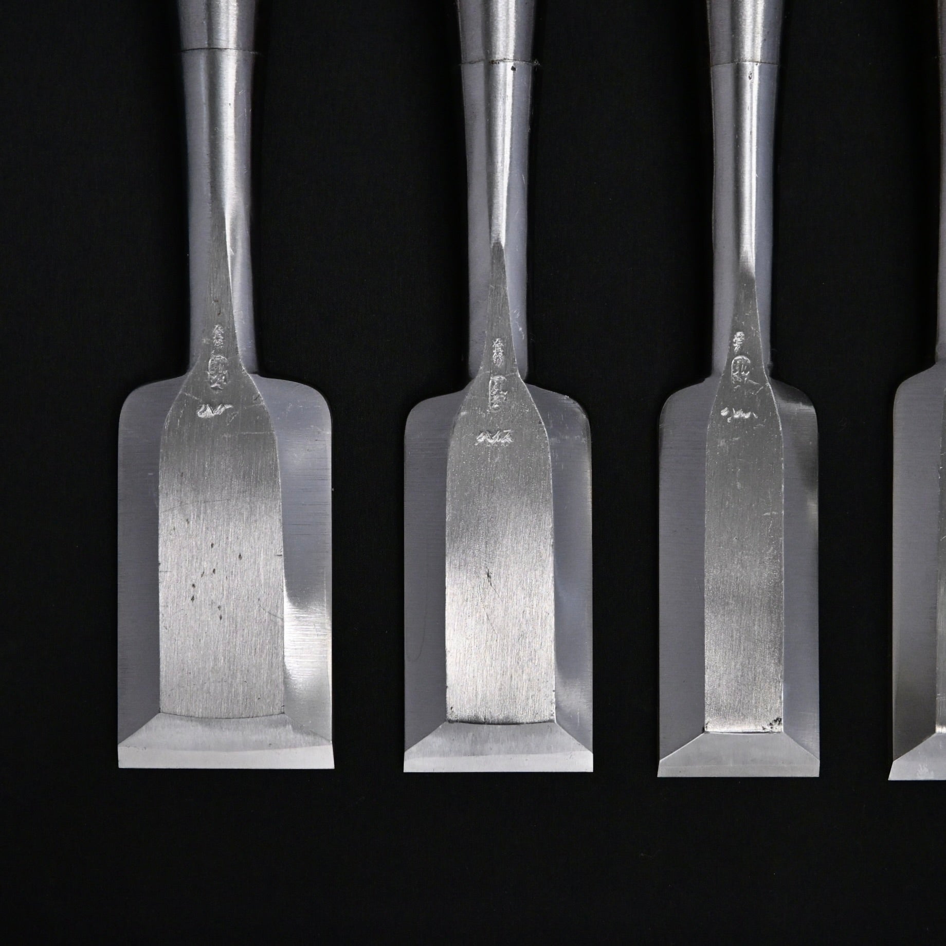 四代目助丸 三ツ裏 ハイス叩鑿  Sukemaru 4th High-Speed Steel Timber chisels Triple Ura by Usui Yoshio Tatakinomi