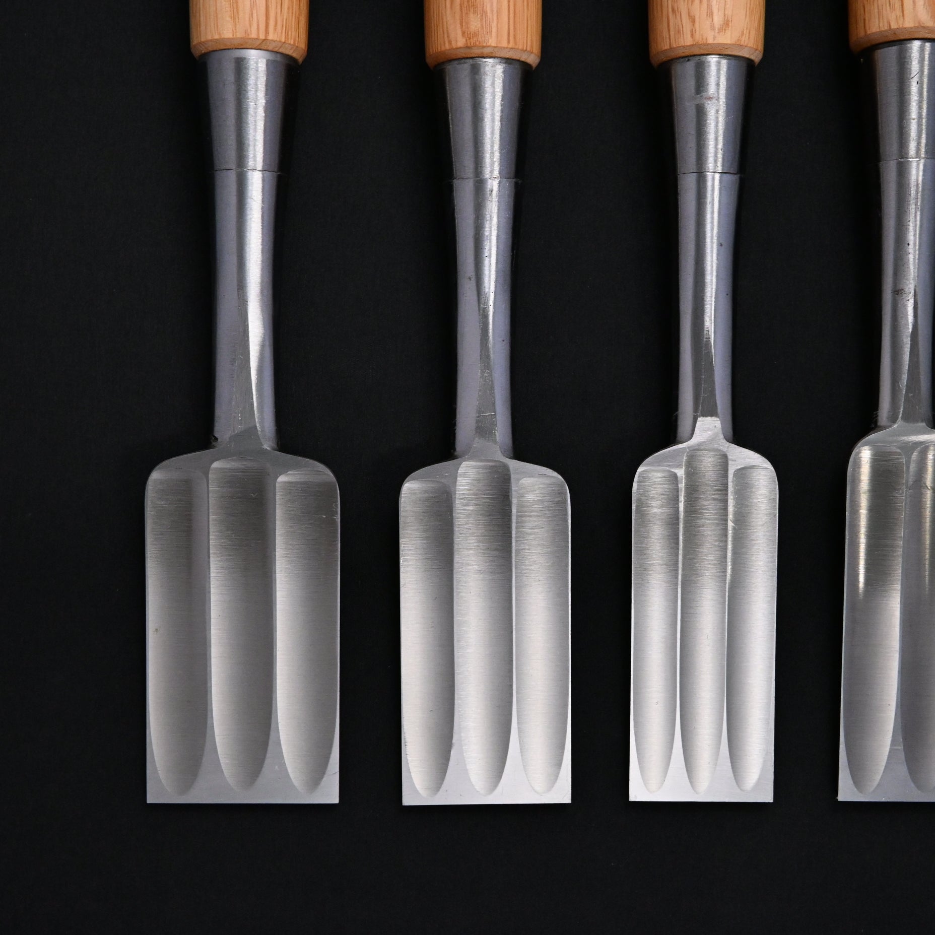 四代目助丸 三ツ裏 ハイス叩鑿  Sukemaru 4th High-Speed Steel Timber chisels Triple Ura by Usui Yoshio Tatakinomi