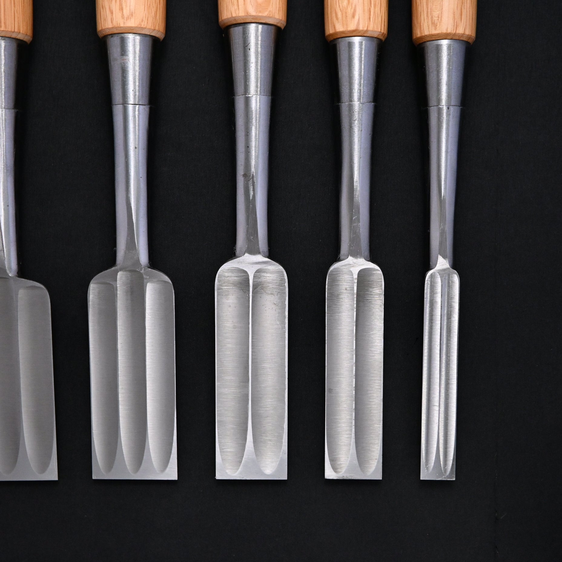 四代目助丸 三ツ裏 ハイス叩鑿  Sukemaru 4th High-Speed Steel Timber chisels Triple Ura by Usui Yoshio Tatakinomi