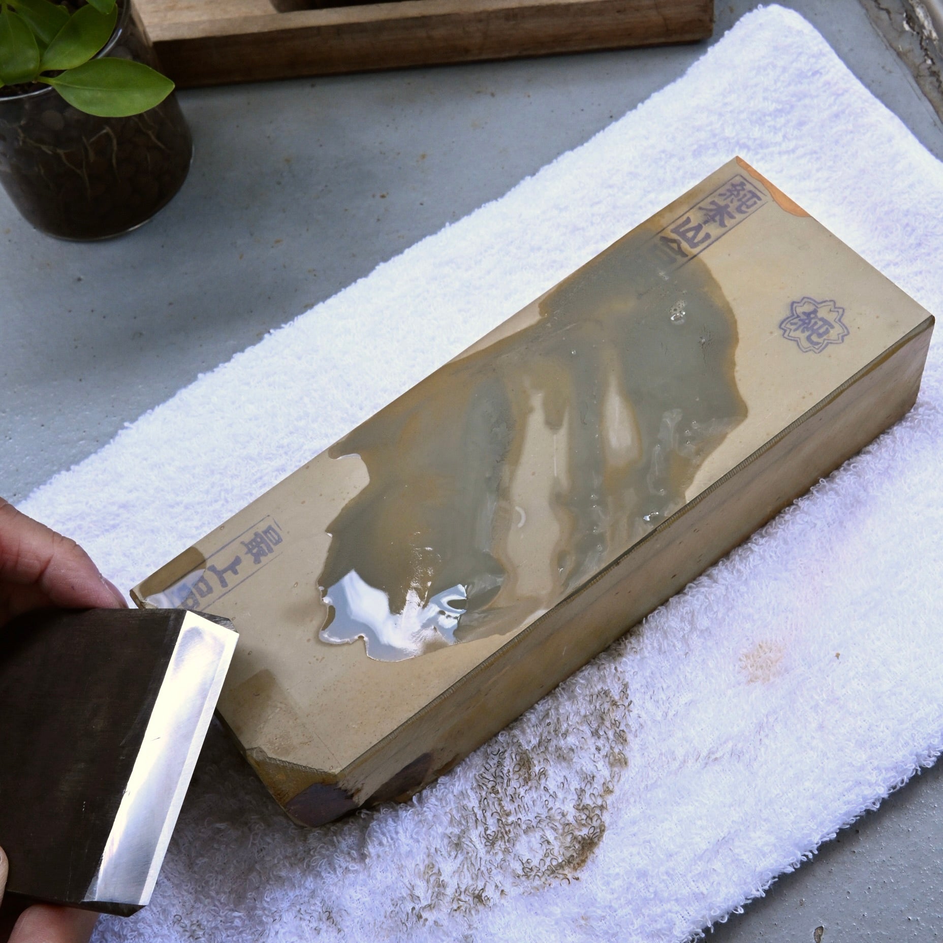 #T30 Jyunhonyama Japanese Natural Finishing Stones      純本山合砥  天然仕上砥石