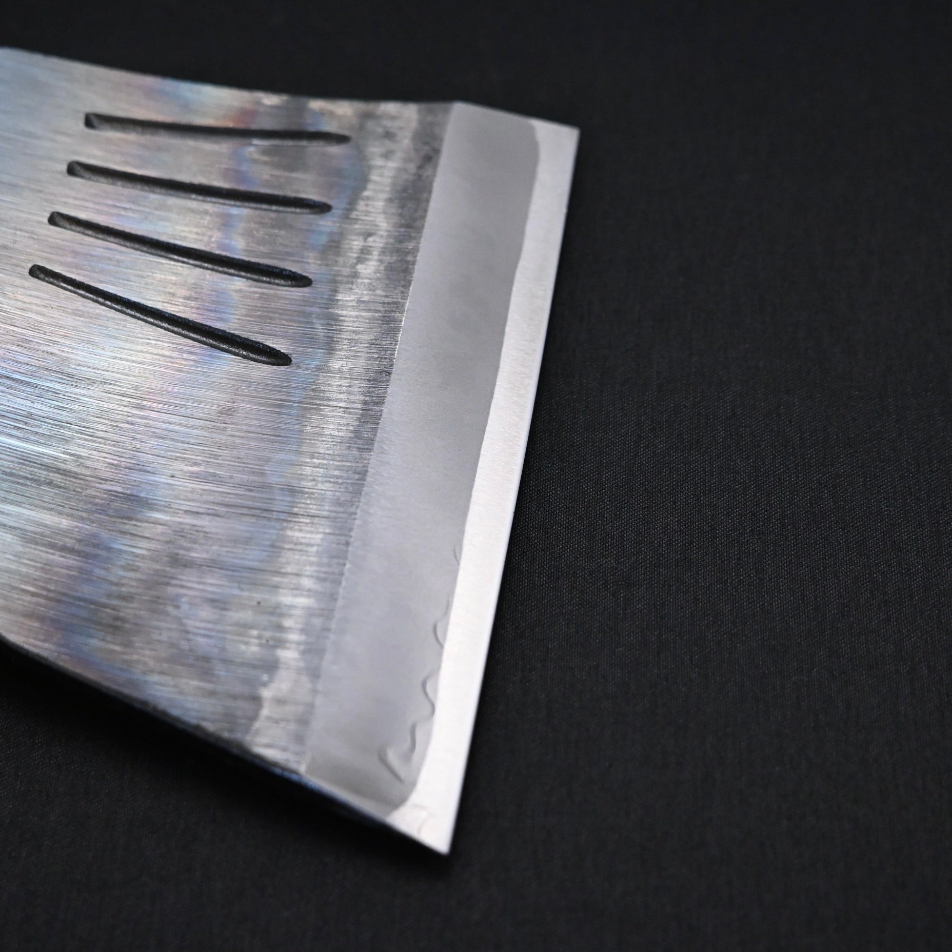 Japanese Carpenter's Axe by Tadachika with Blue steel Axe 450g  土佐刃物 忠親作 青紙鋼 丸型手斧 450g