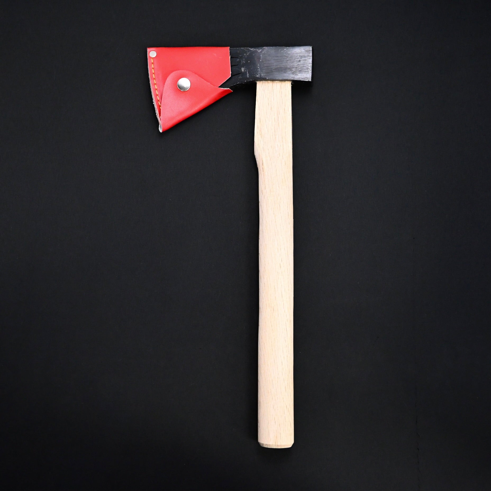 Japanese Carpenter's Ginnan Type Axe by Tadachika with Blue steel Axe 500g  土佐刃物 忠親作 銀杏型手斧 青紙鋼  500g