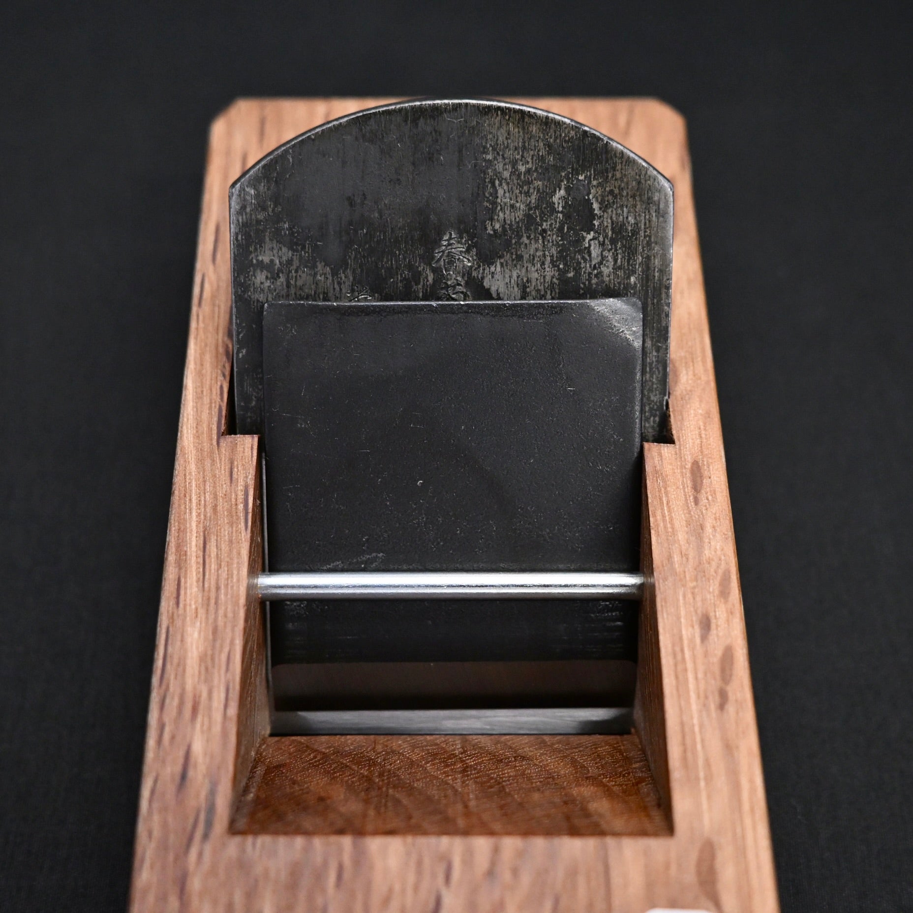 Syunran Tsunesaburo Smoothing Plane (Kanna)  常三郎作 春蘭 仕上げ鉋 赤樫台 48mm