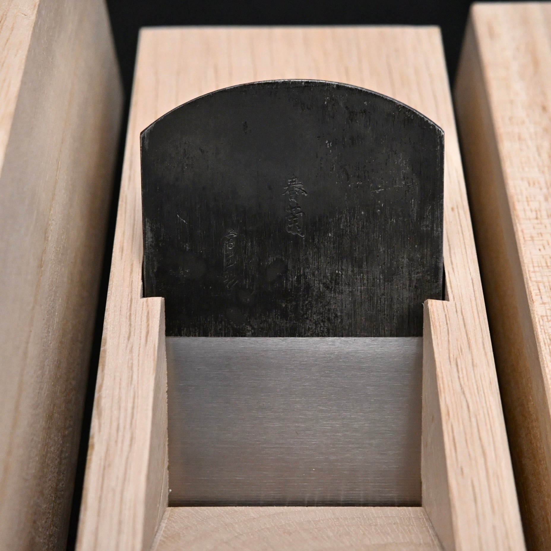 Tsunesaburo Shunran Katsuobushi (Dried Bonito) Shaving Plane Set 　 常三郎 春蘭 鰹節削り器  55mm
