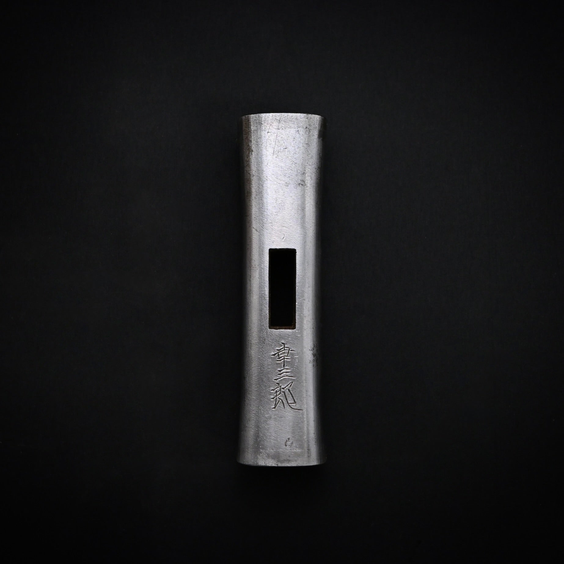 Kouzaburou Pasting steel Square Hammers File Finish 980g   掘出し物 長谷川幸三郎氏 四角玄翁 鑢仕上