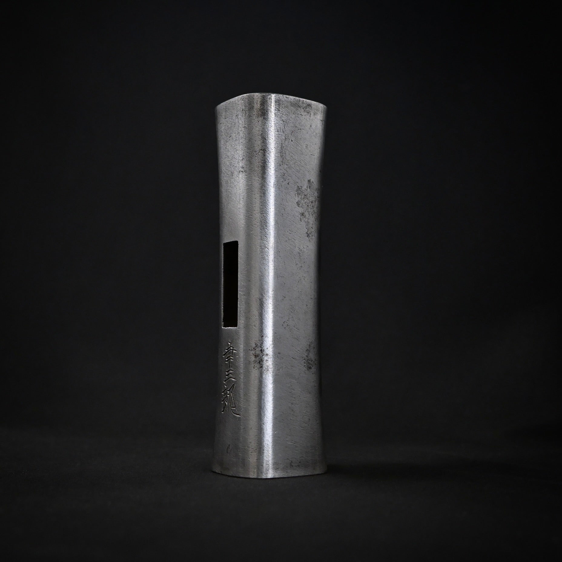 Kouzaburou Pasting steel Square Hammers File Finish 980g   掘出し物 長谷川幸三郎氏 四角玄翁 鑢仕上