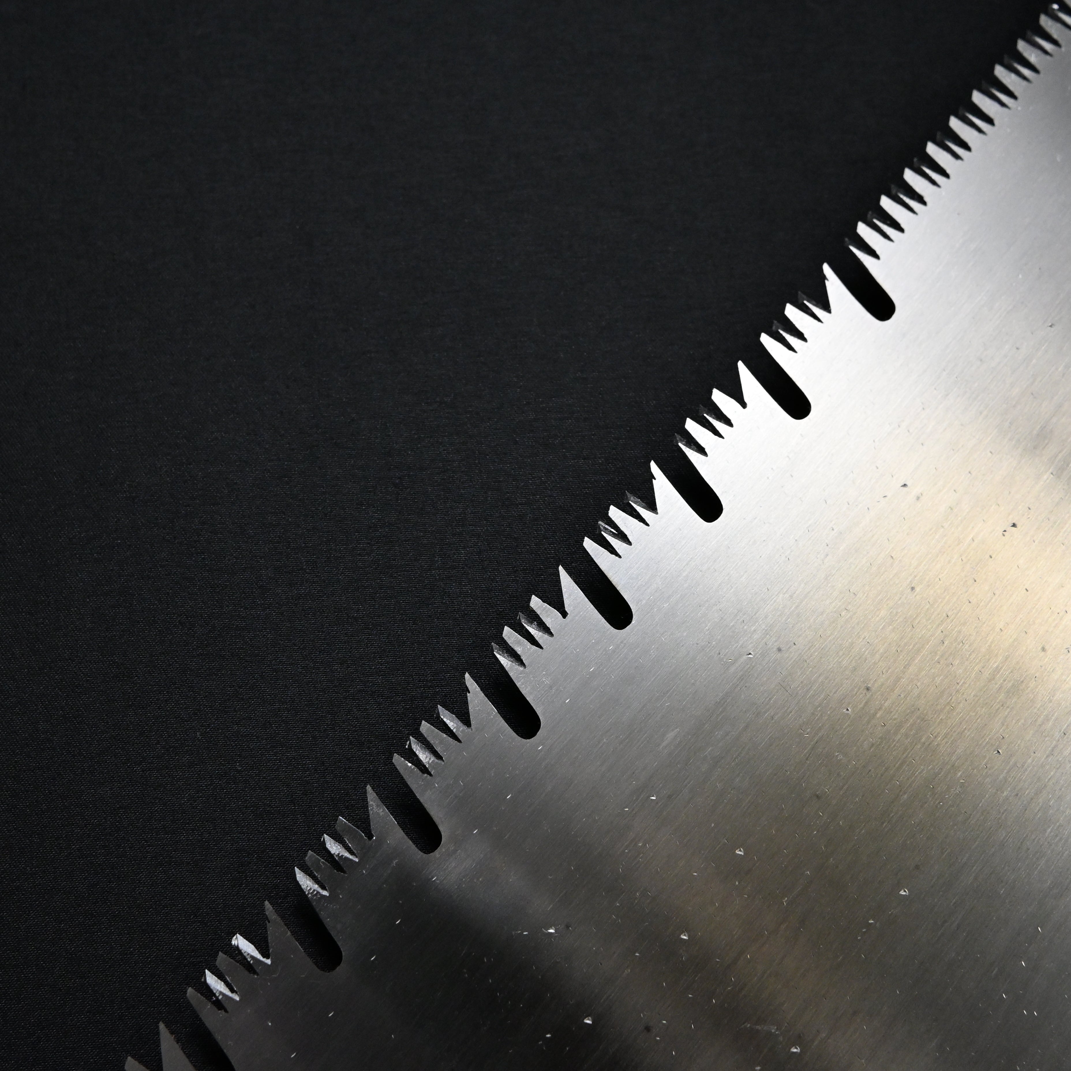 #234  Nagakatsu Double Edge Saw Eddy Type Handles set by Kurashige For Soft Wood 長勝鋸 渦巻き柄 両刃鋸 300mm