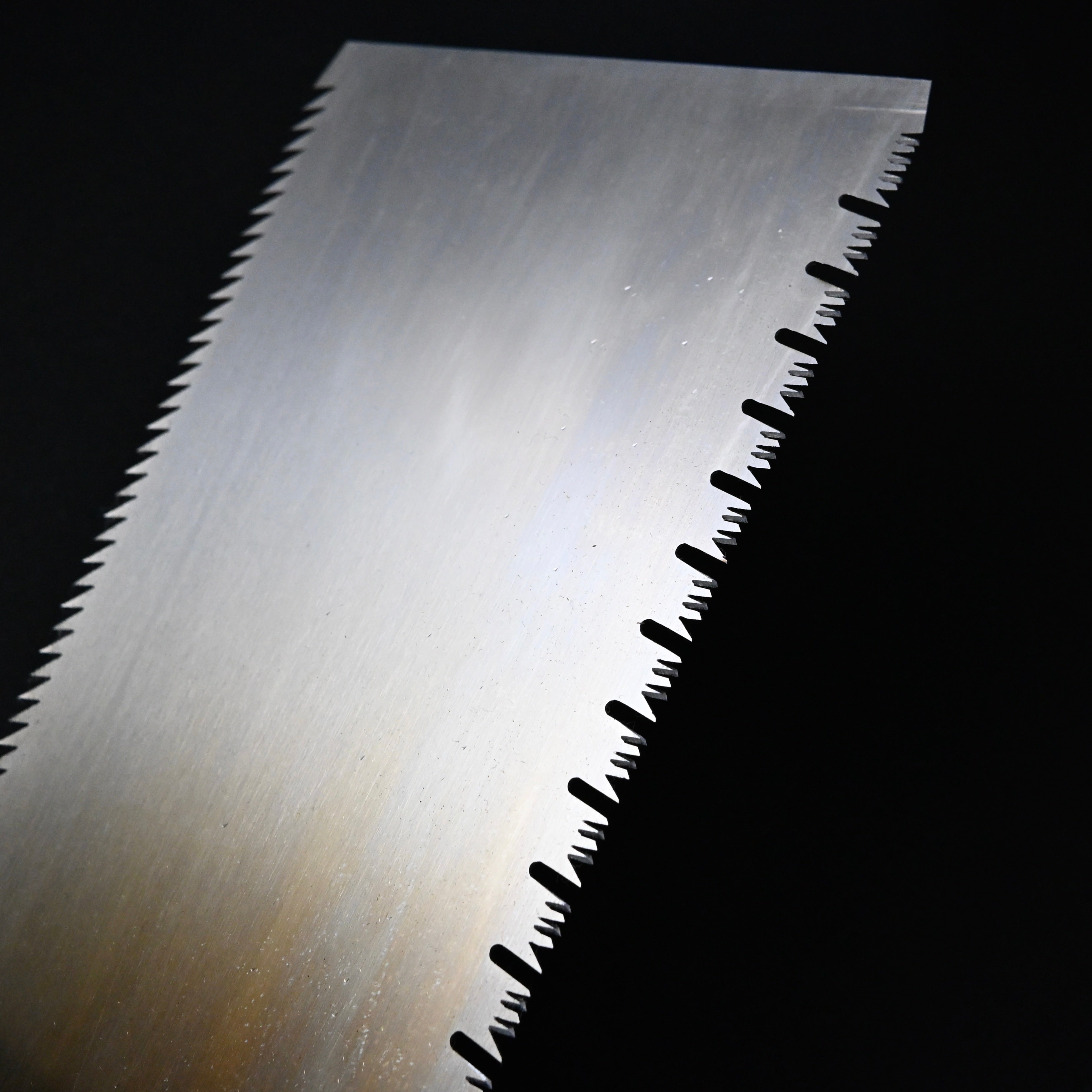 #236  Nagakatsu Double Edge Saw Eddy Type Handles set by Kurashige For Hard Wood 長勝鋸 渦巻き柄 両刃鋸 240mm