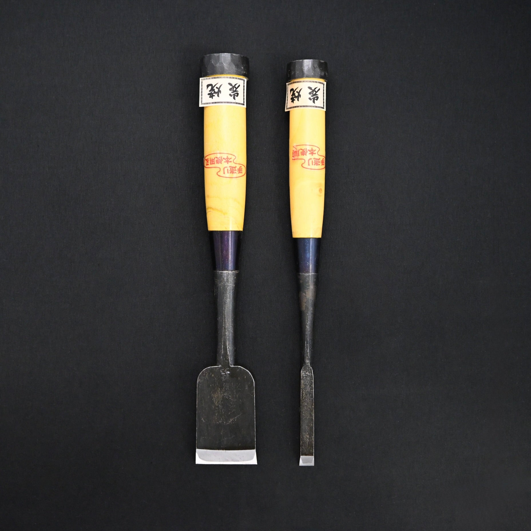 掘出し物  錦清水 角打追入 グミ柄     Rare Stock Nishiki Kiyomi Kakuuchi Bench Chisels