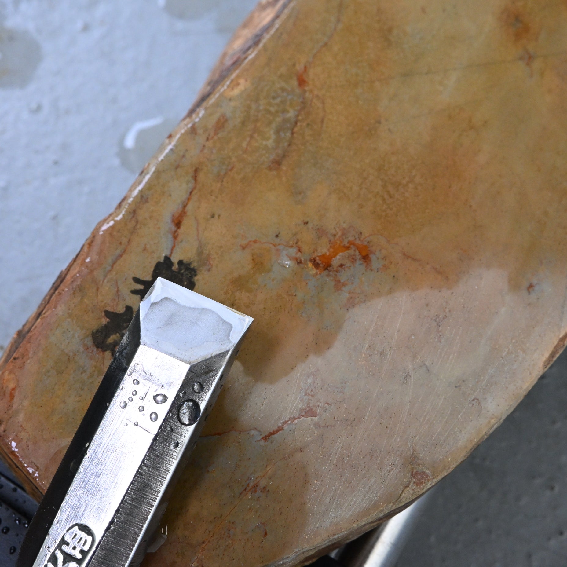 Nakayama Suita Japanese Natural Finishing Stone  中山 巣板 天然仕上げ砥石