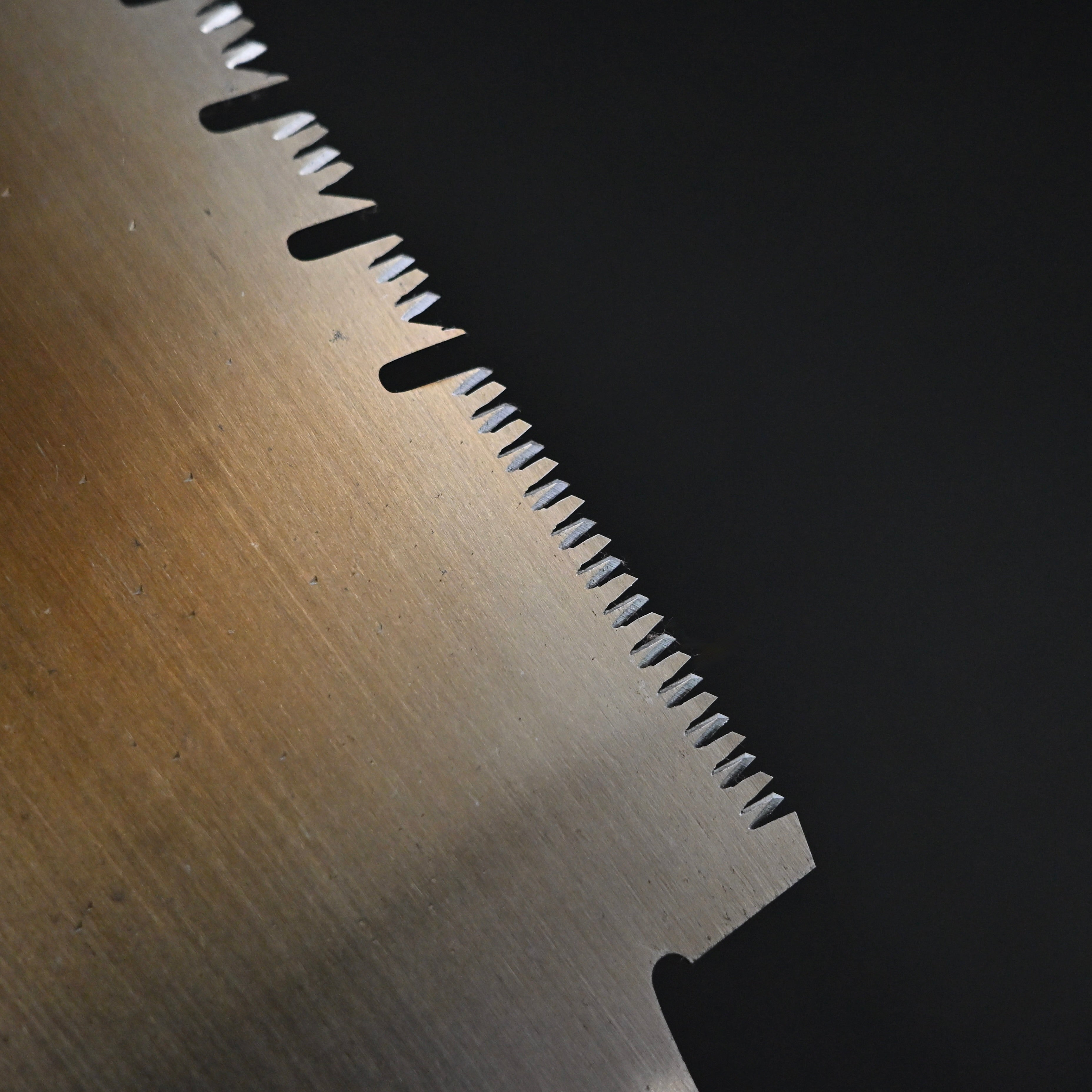 #239  Nagakatsu Double Edge Saw Eddy Type Handles set by Kurashige For Soft Wood 長勝鋸 渦巻き柄 両刃鋸 275mm