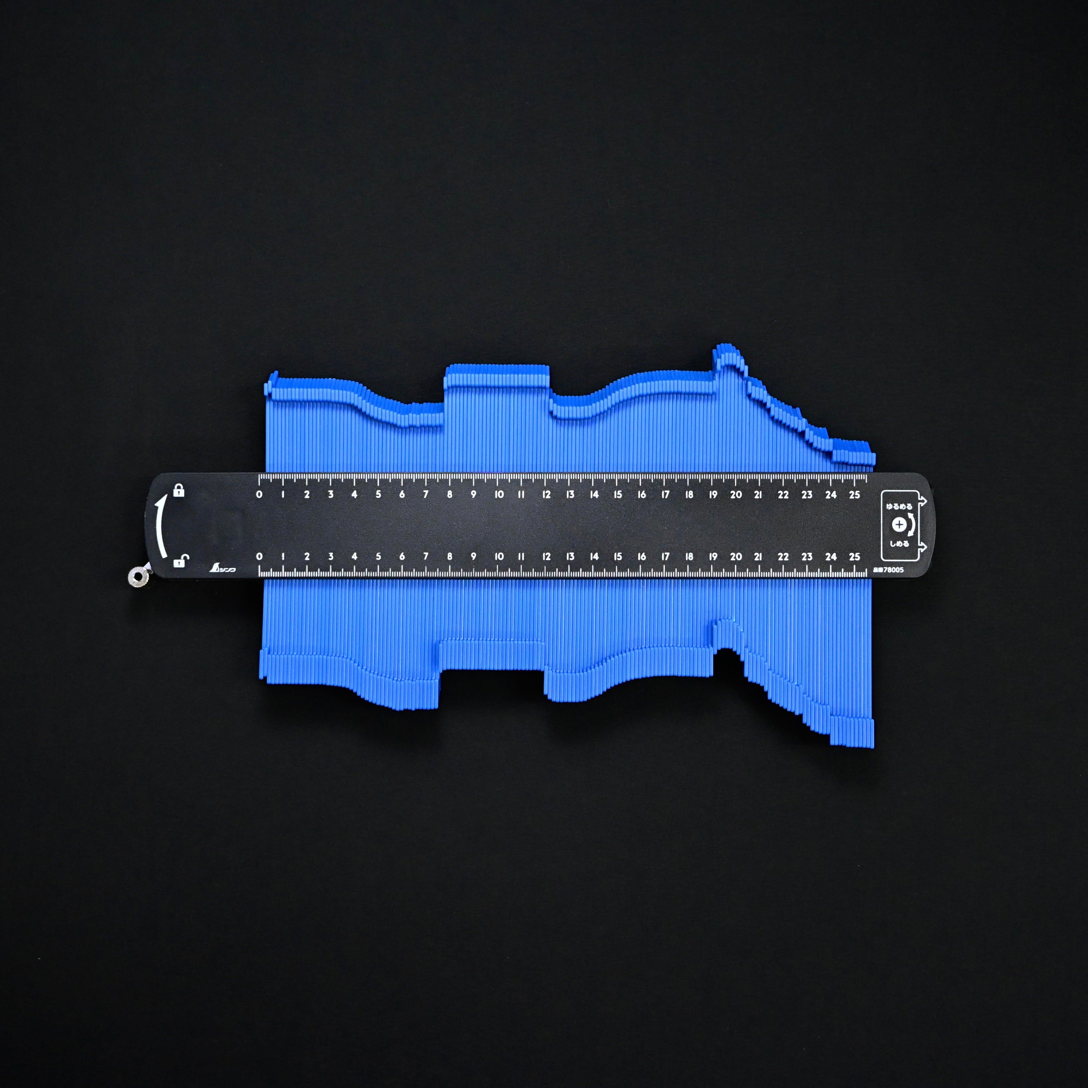 Shinwa Profile Gauge Pin/Plastic Tooth  シンワ 型取りゲージ プラバー