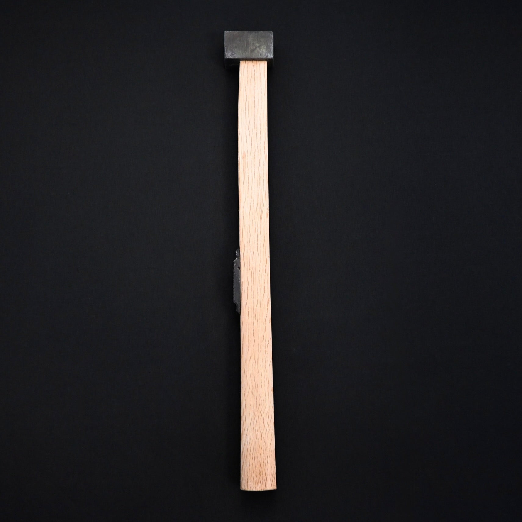 別注 正行 杮葺き屋根鉄槌 黒打  Masatsura custom made Yane Hammers with handle Black Finish