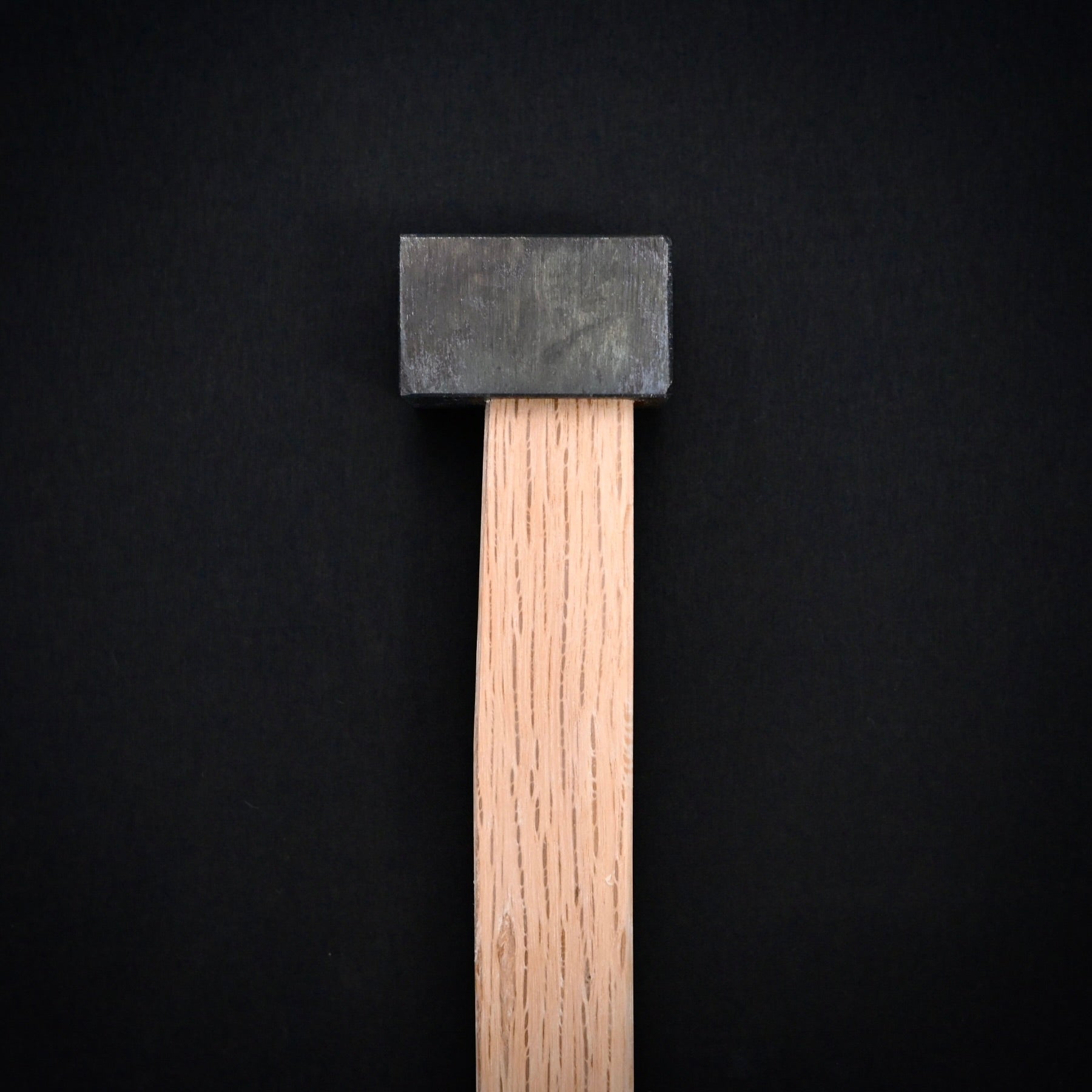 別注 正行 杮葺き屋根鉄槌 黒打  Masatsura custom made Yane Hammers with handle Black Finish