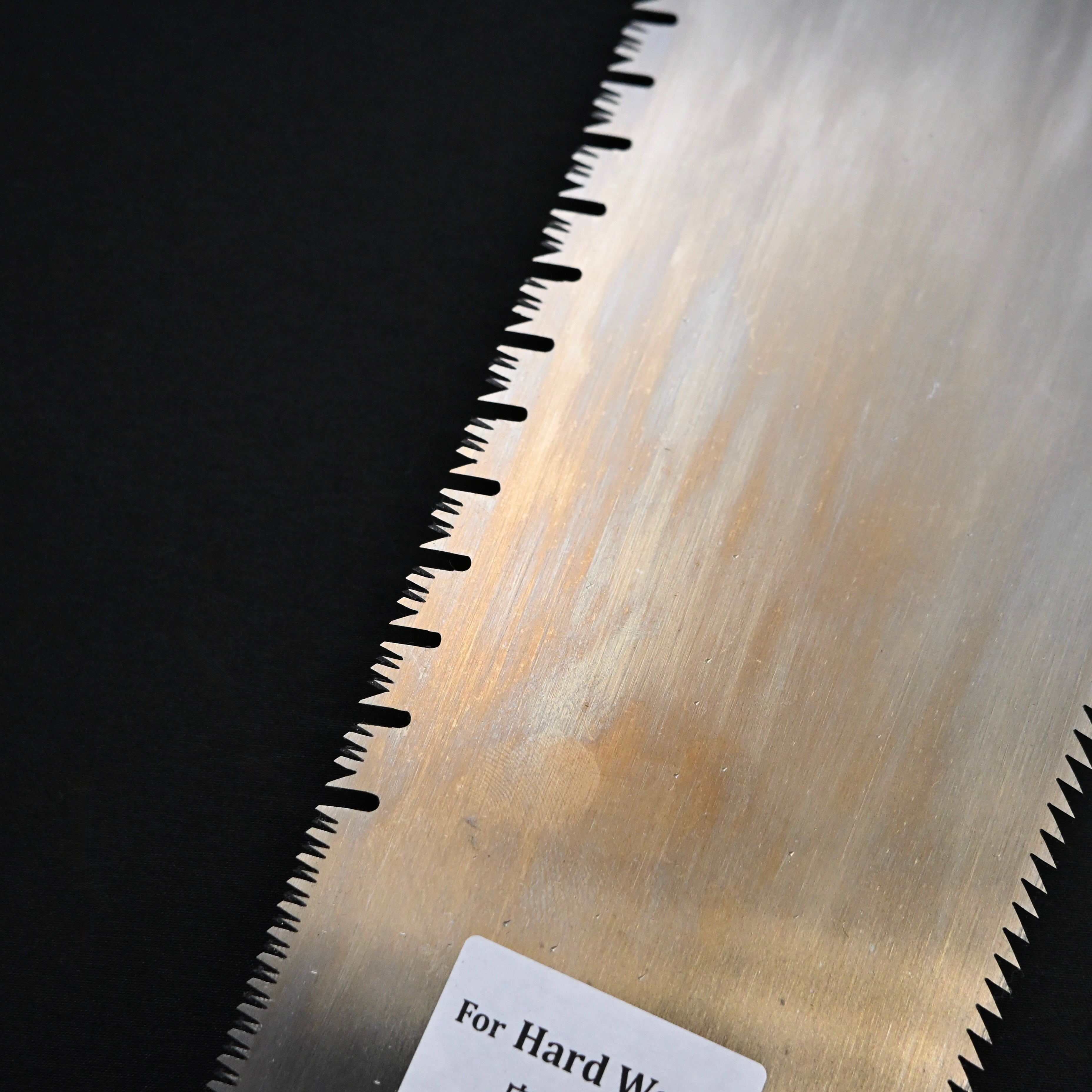 #241  Nagakatsu Double Edge Saw Eddy Type Handles set by Kurashige For Hard Wood 長勝鋸 渦巻き柄 両刃鋸 240mm 広葉用