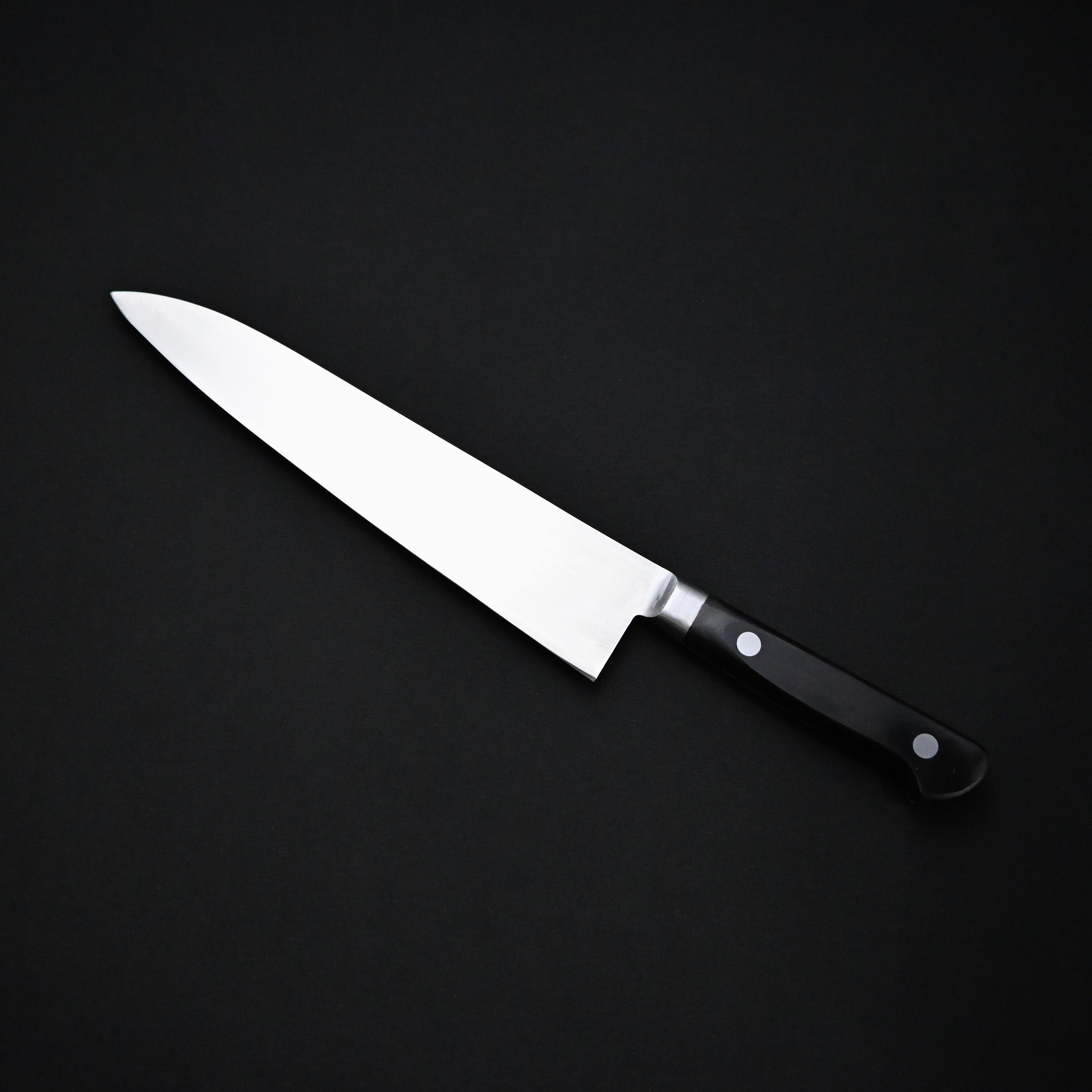 源助久 日本鋼 つば付 牛刀 210mm  Minamoto Sukehisa Japanese Steel Tsubatsuki Gyuto