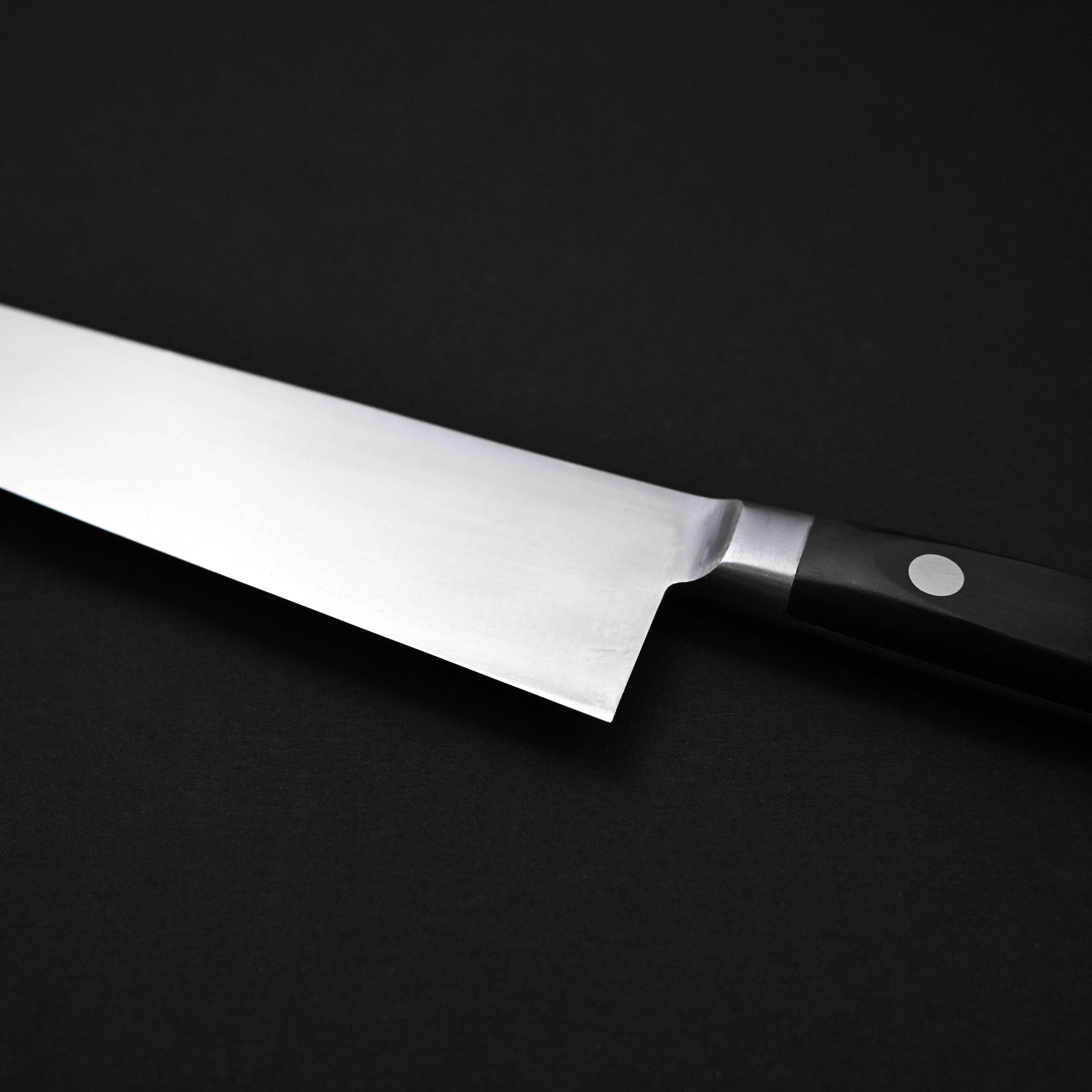 源助久 日本鋼 つば付 牛刀 210mm Minamoto Sukehisa Japanese Steel