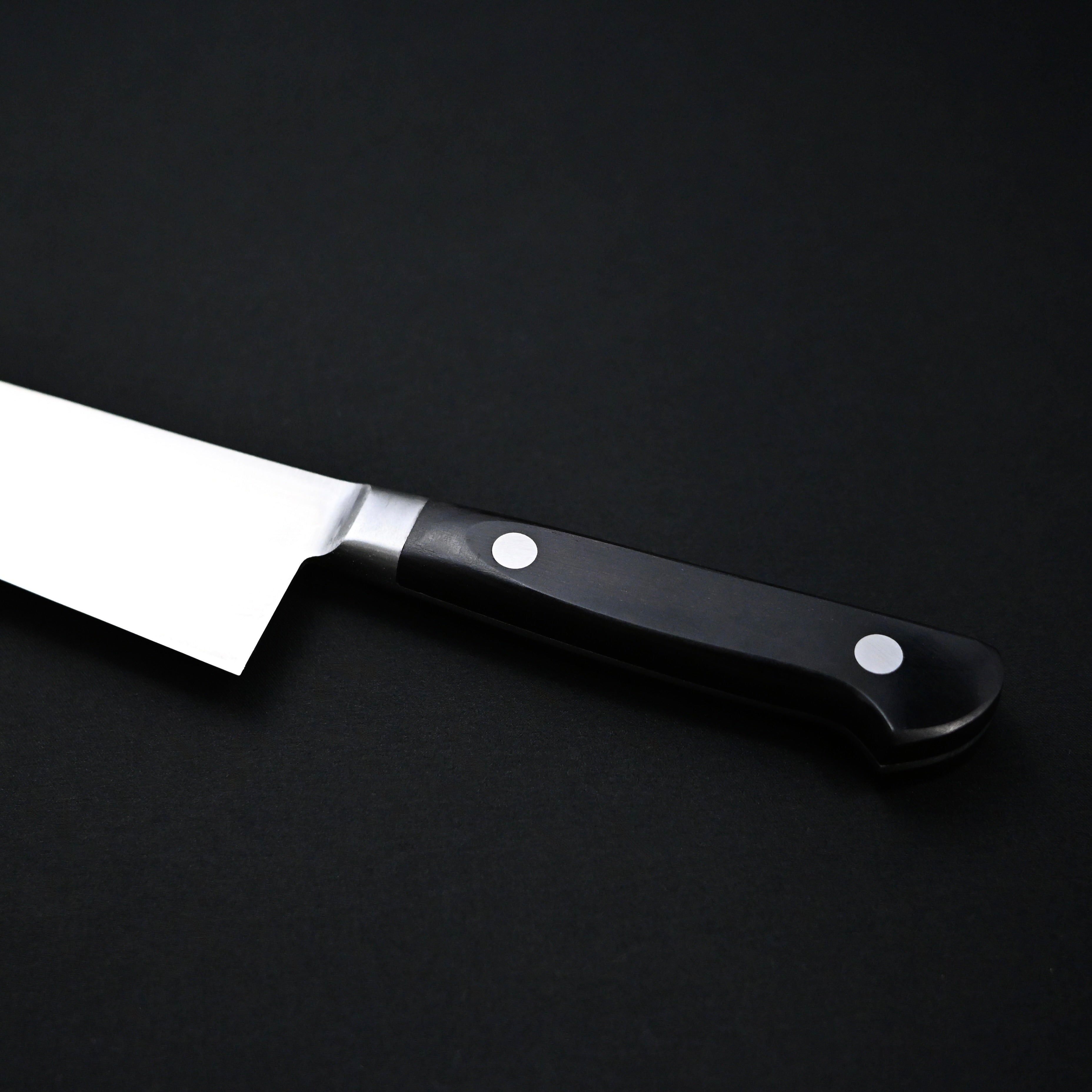 源助久 日本鋼 つば付 牛刀 210mm Minamoto Sukehisa Japanese Steel