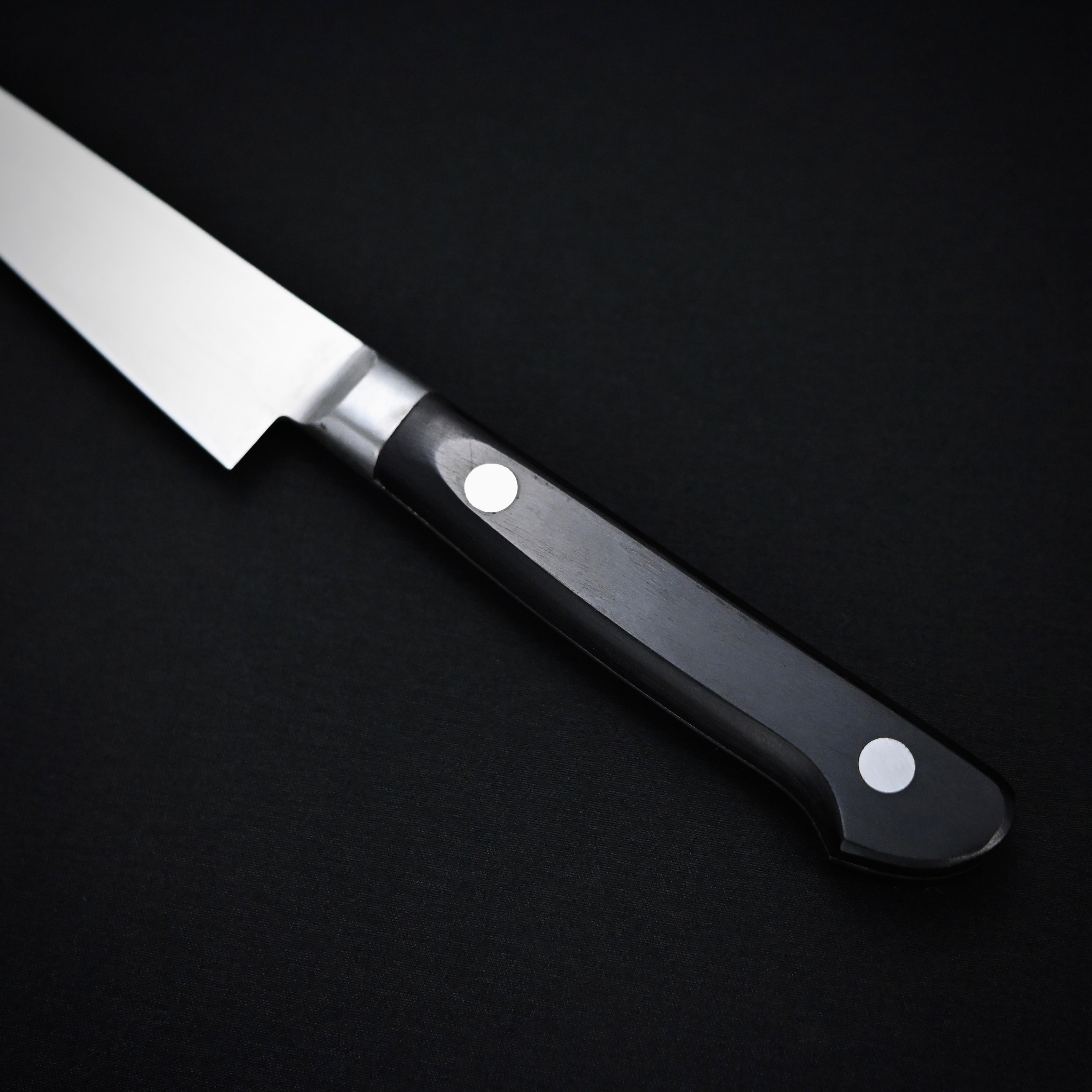 源助久 日本鋼 つば付 ペティナイフ 120mm Minamoto Sukehisa Japanese