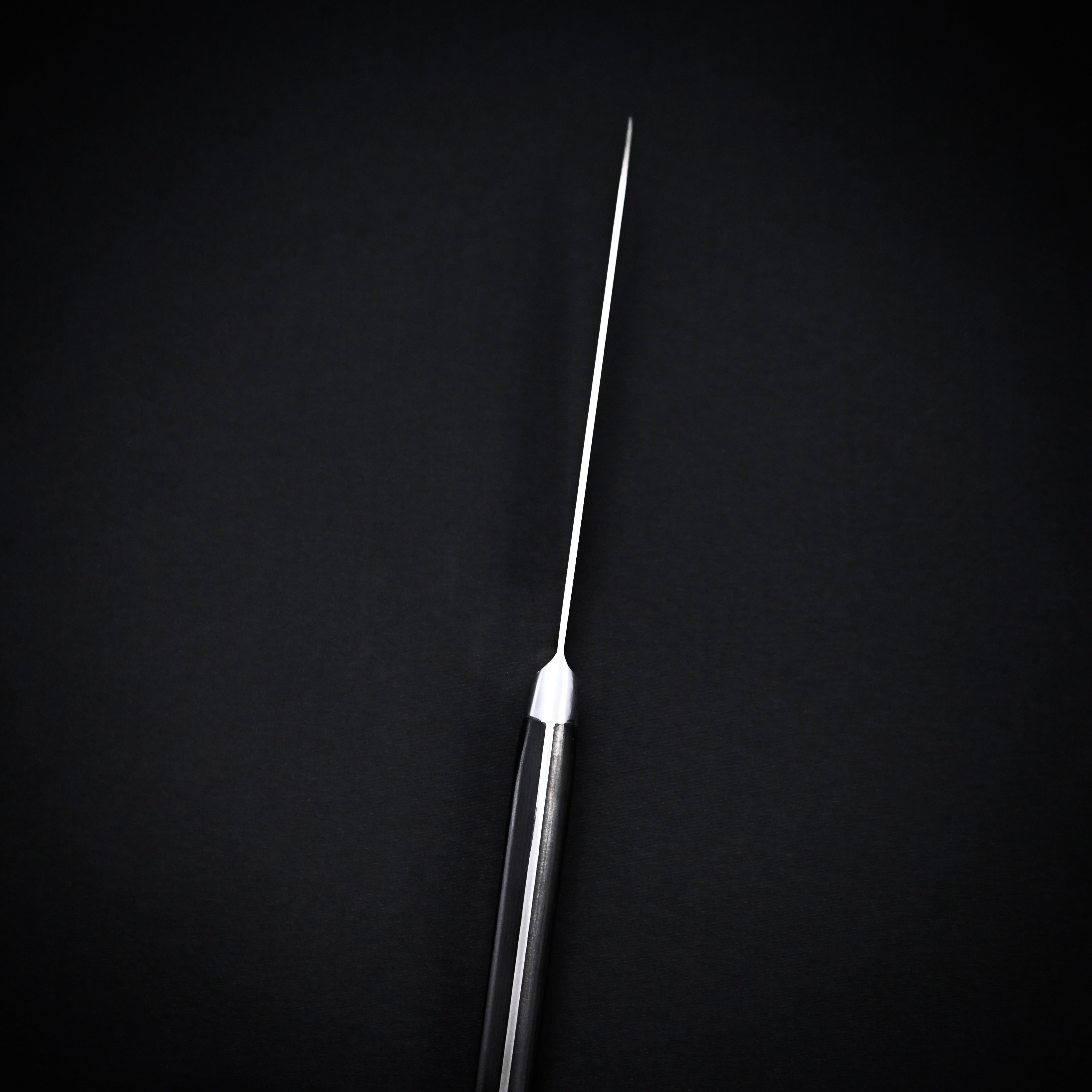 源助久 日本鋼 つば付 ペティナイフ 120mm  Minamoto Sukehisa Japanese Carbon Steel Tsubatsuki Petit Knife