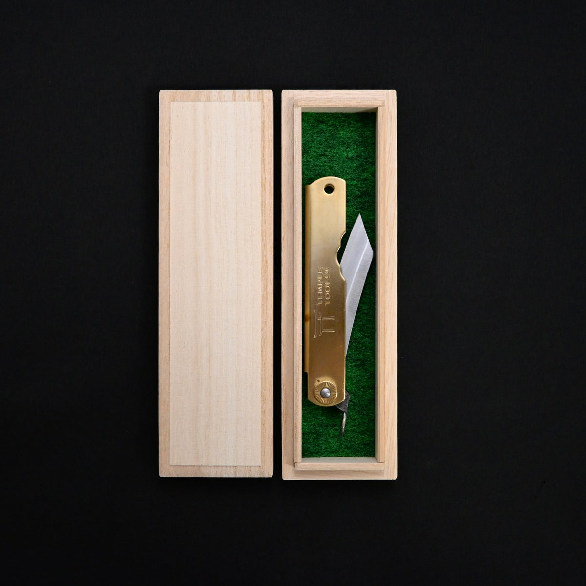 テンプル ツール 本割込 肥後守   Temple Tool Higonokami knife