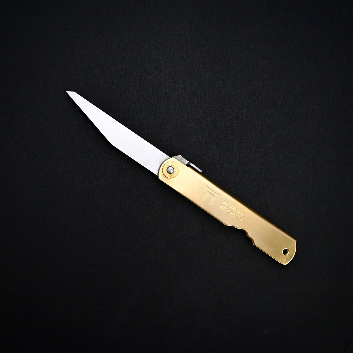 テンプル ツール 本割込 肥後守 切出しタイプ   Temple Tool Higonokami Kidashi knife