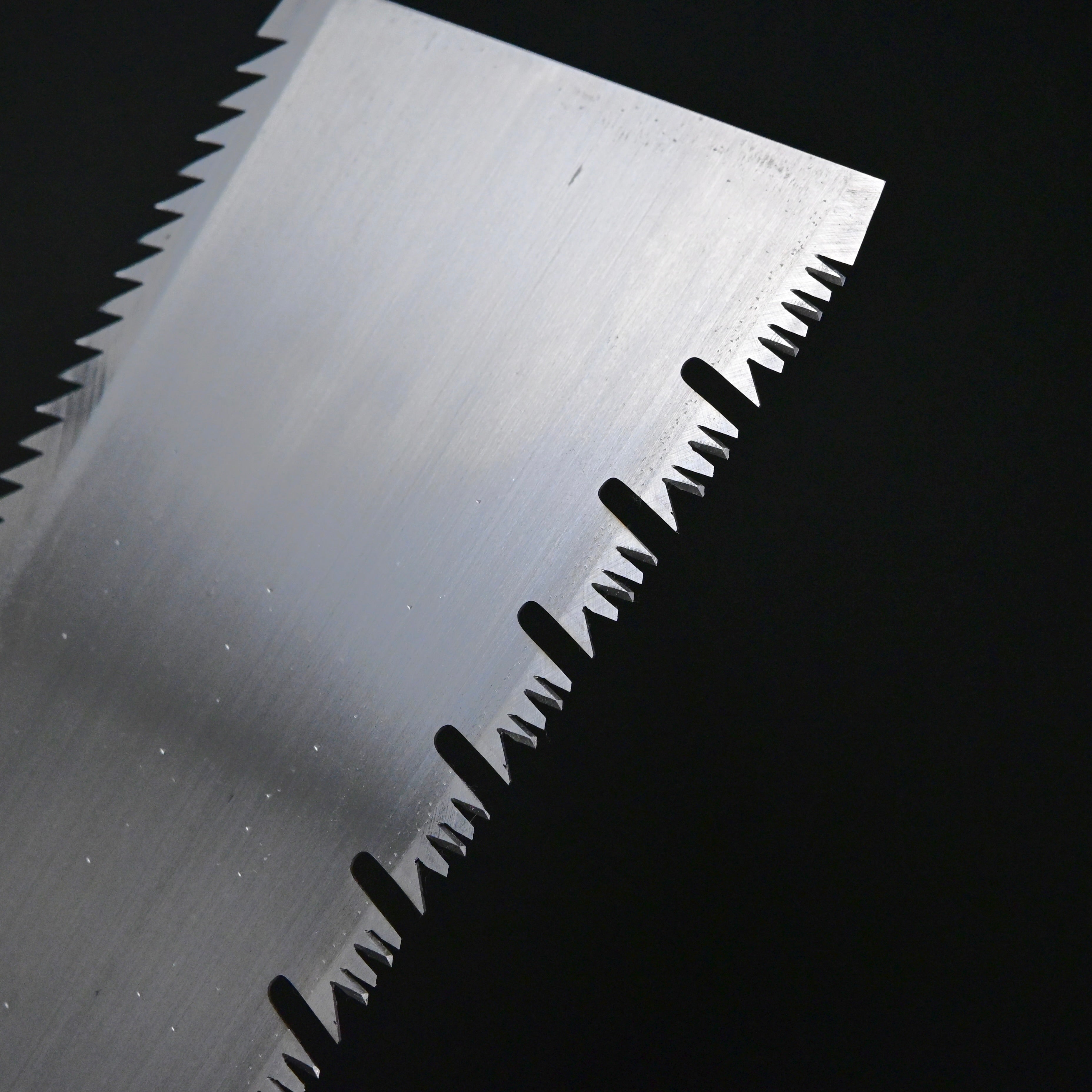 #245  Nagakatsu Double Edge Saw Eddy Type Handles set by Kurashige For Soft Wood 長勝鋸 渦巻き柄 両刃鋸 300mm 針葉用