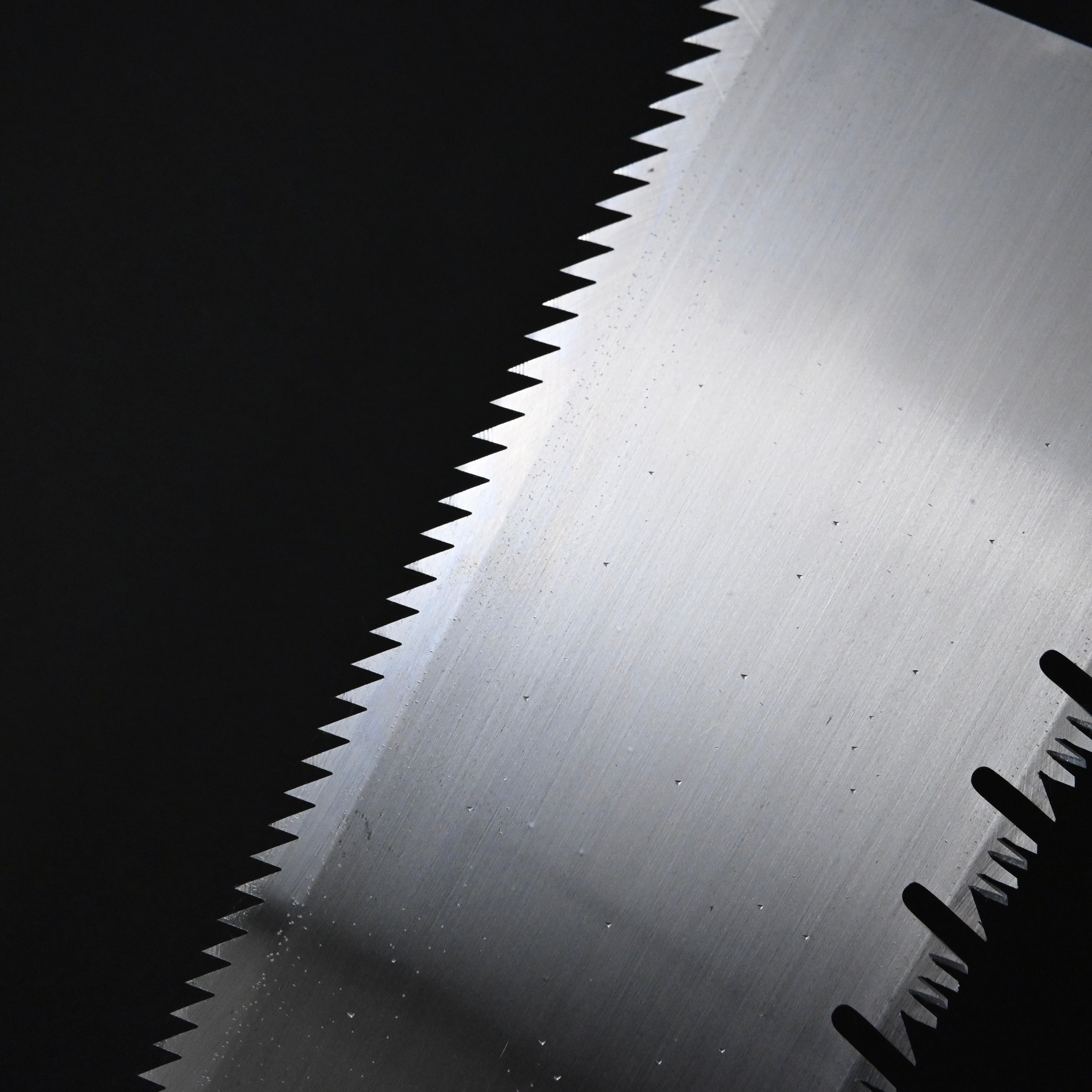 #245  Nagakatsu Double Edge Saw Eddy Type Handles set by Kurashige For Soft Wood 長勝鋸 渦巻き柄 両刃鋸 300mm 針葉用