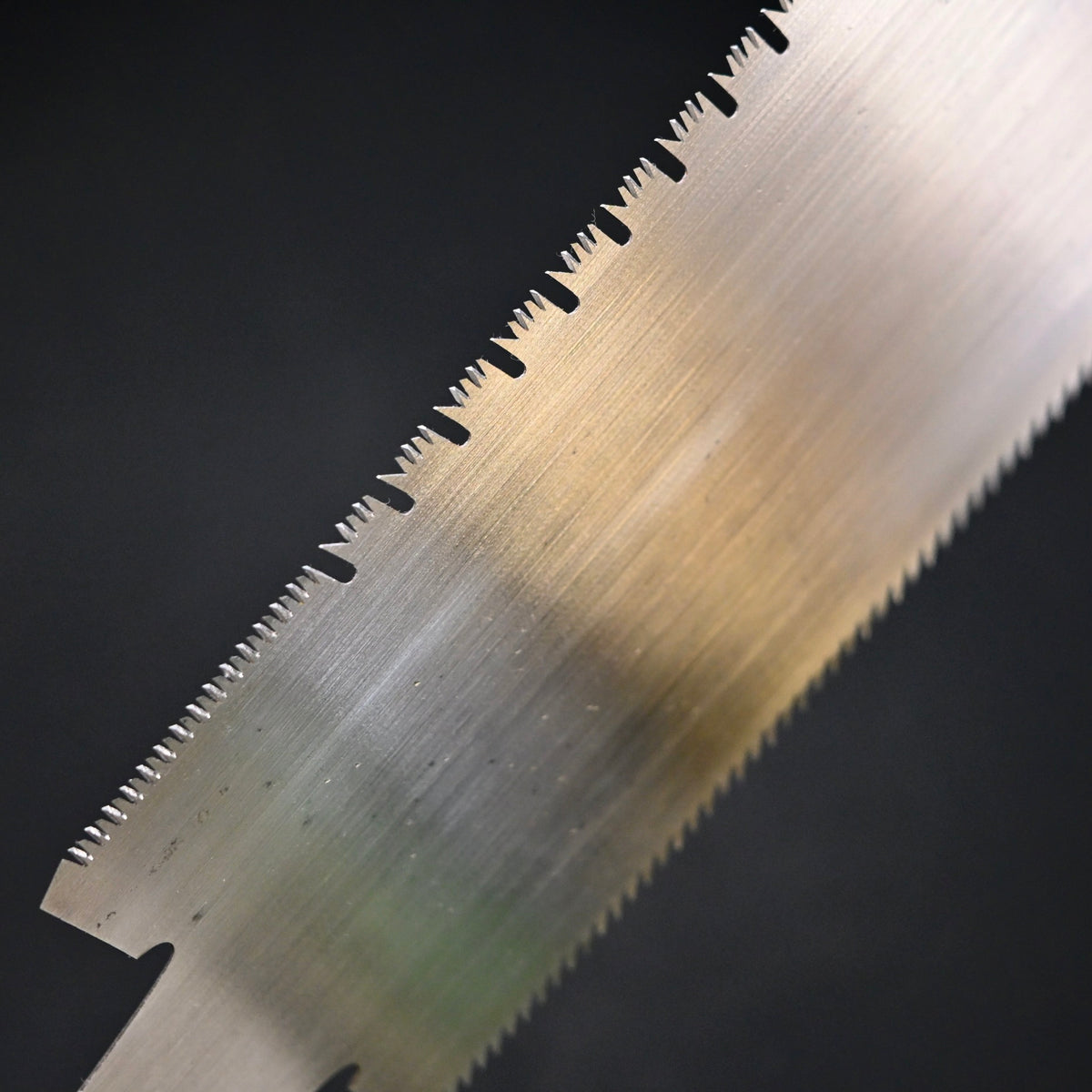 #249  Nagakatsu Double Edge Saw Eddy Type Handles set by Kurashige For Hard Wood 長勝鋸 渦巻き柄 両刃鋸 240mm 広葉用