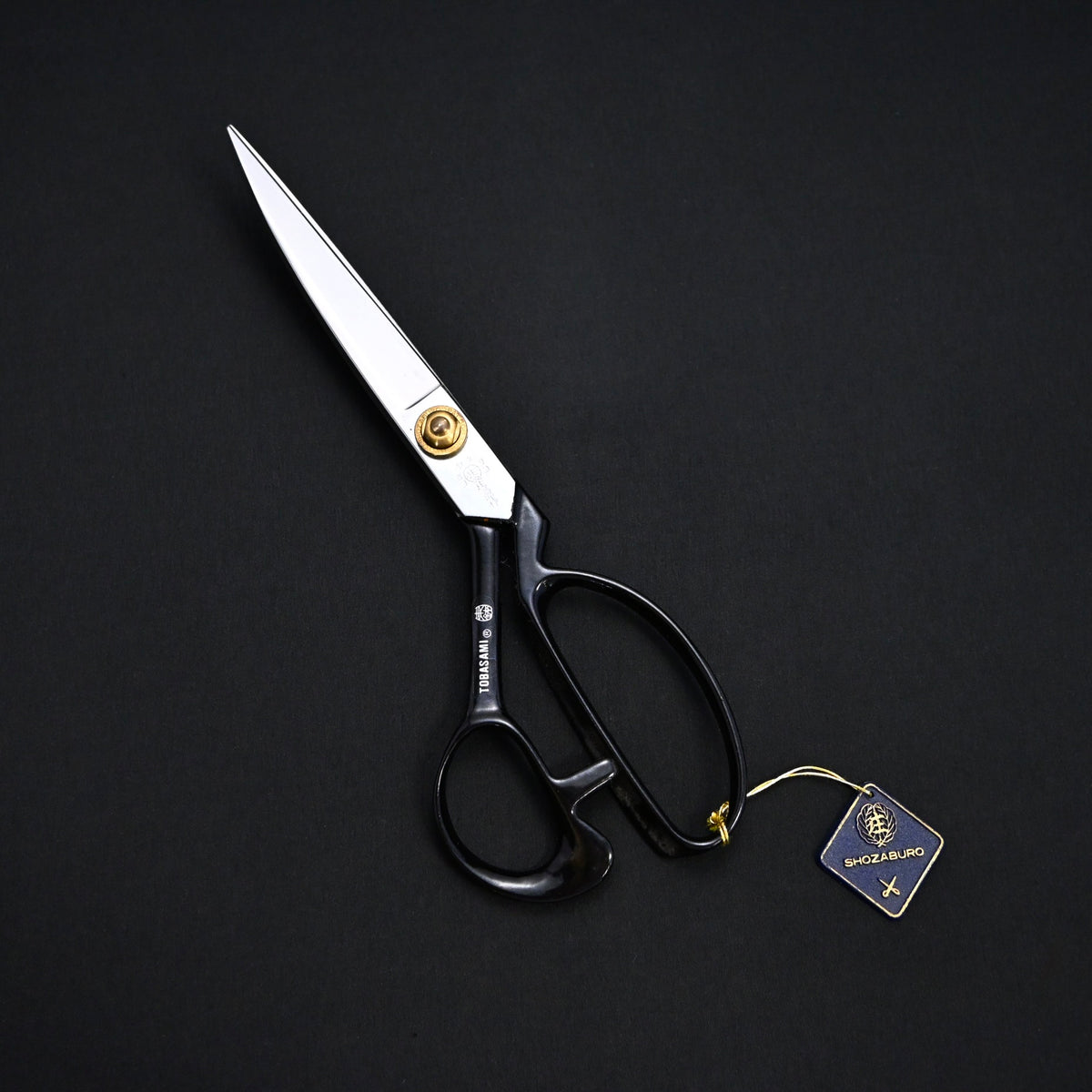 Shozaburo Tailor's Shears Curved Blade  Tobasami    庄三郎 東鋏  ソリ型 220mm