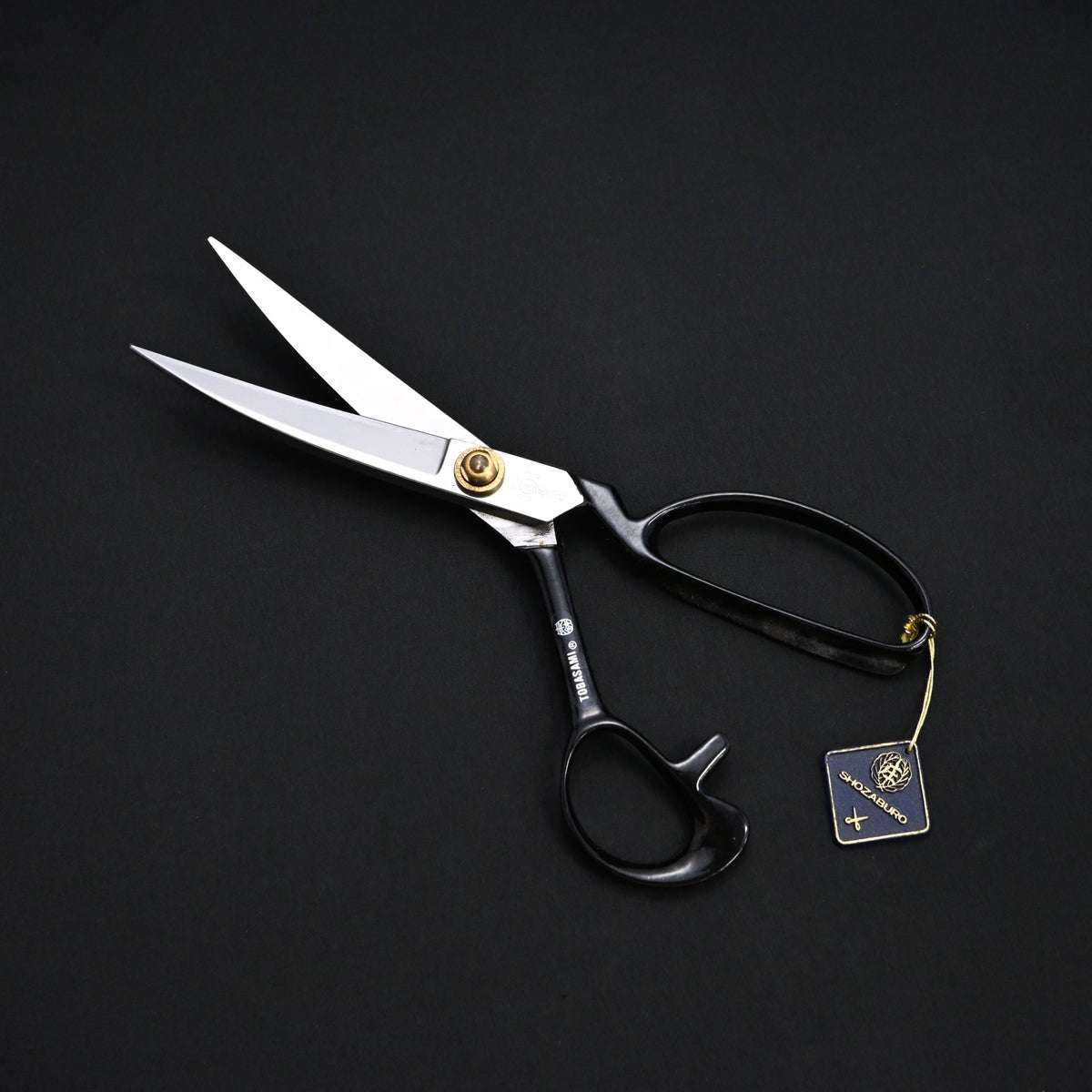 Shozaburo Tailor's Shears Curved Blade  Tobasami    庄三郎 東鋏  ソリ型 220mm