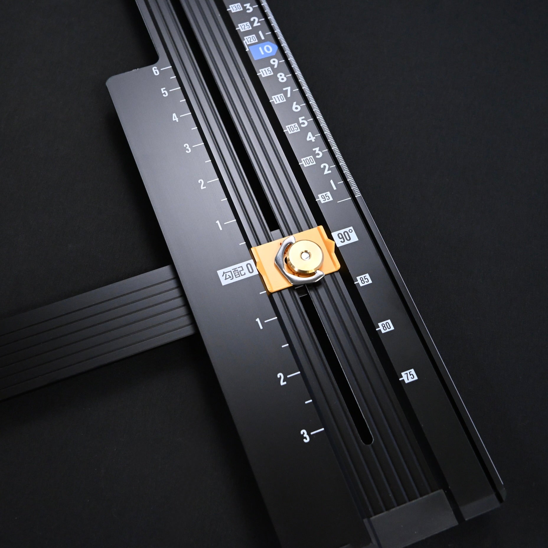 Shinwa 73121 Folding L-Angle Next 45 cm Circular Saw Guide Ruler with Angle Cutting Function  丸ノコガイド定規　たためるエルアングルＮｅｘｔ４５㎝　角度切断機能付