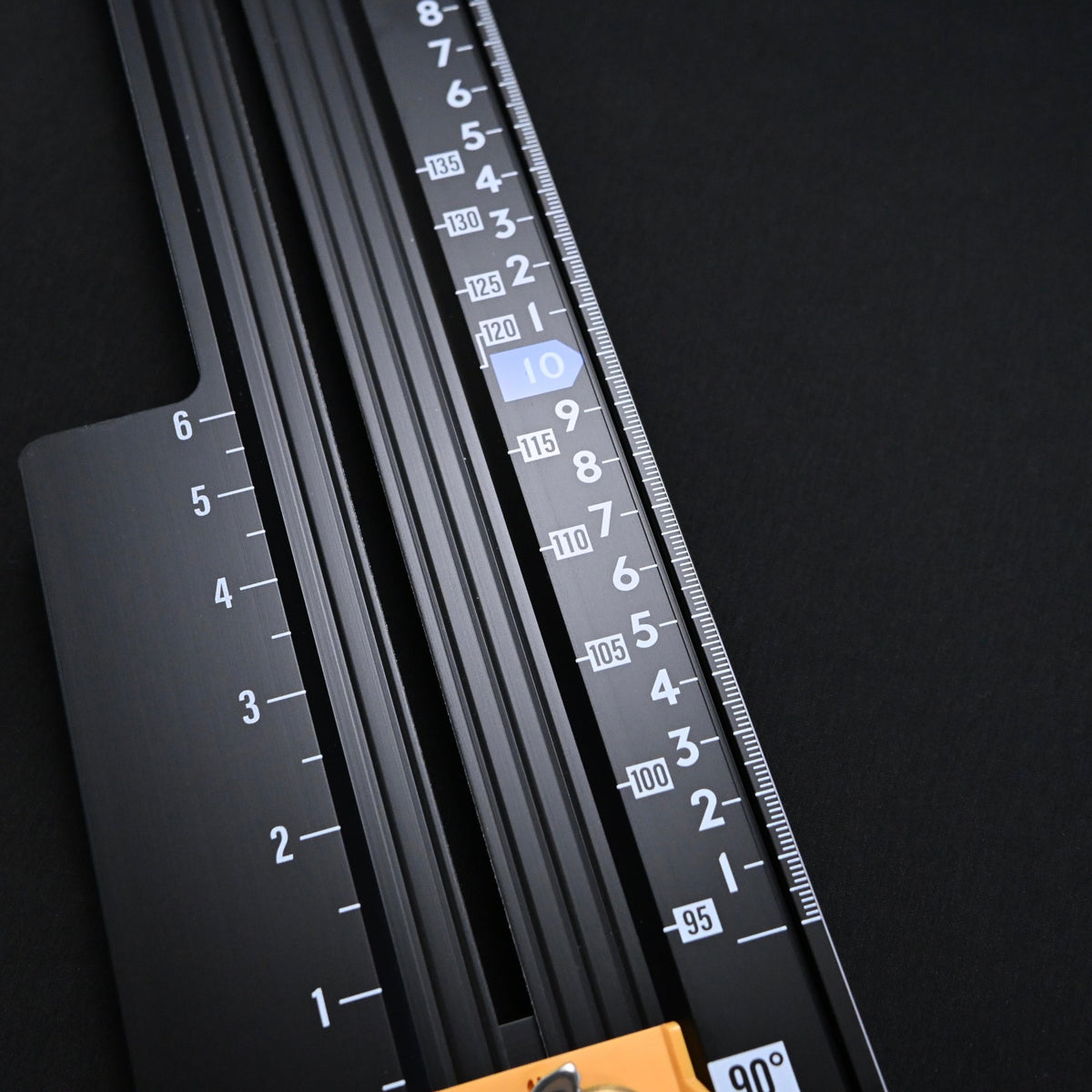 Shinwa 73121 Folding L-Angle Next 45 cm Circular Saw Guide Ruler with Angle Cutting Function  丸ノコガイド定規　たためるエルアングルＮｅｘｔ４５㎝　角度切断機能付