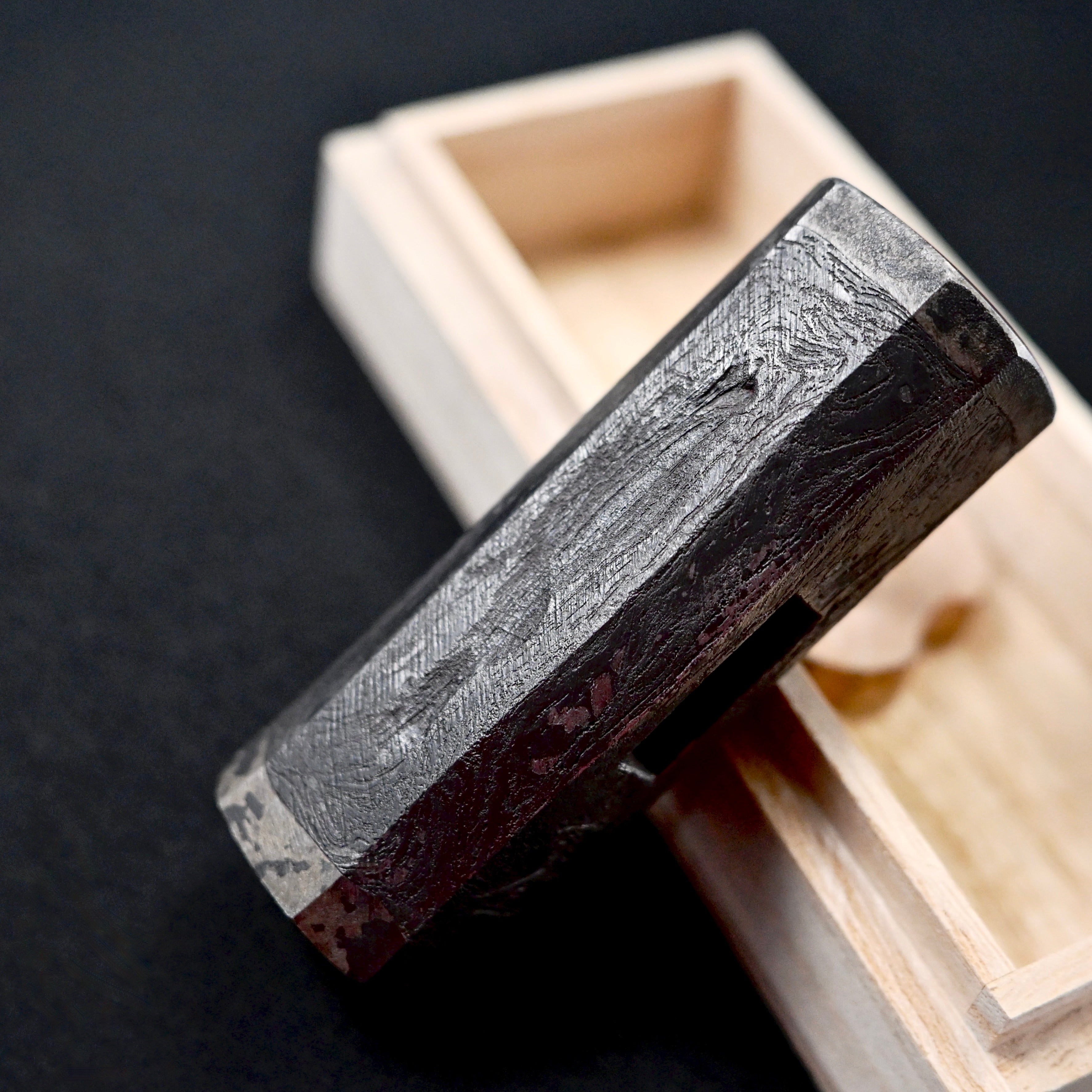 Sozen Octagon Hammers Hand made Pasting steel   素全 鋼付八角玄翁 渦巻き