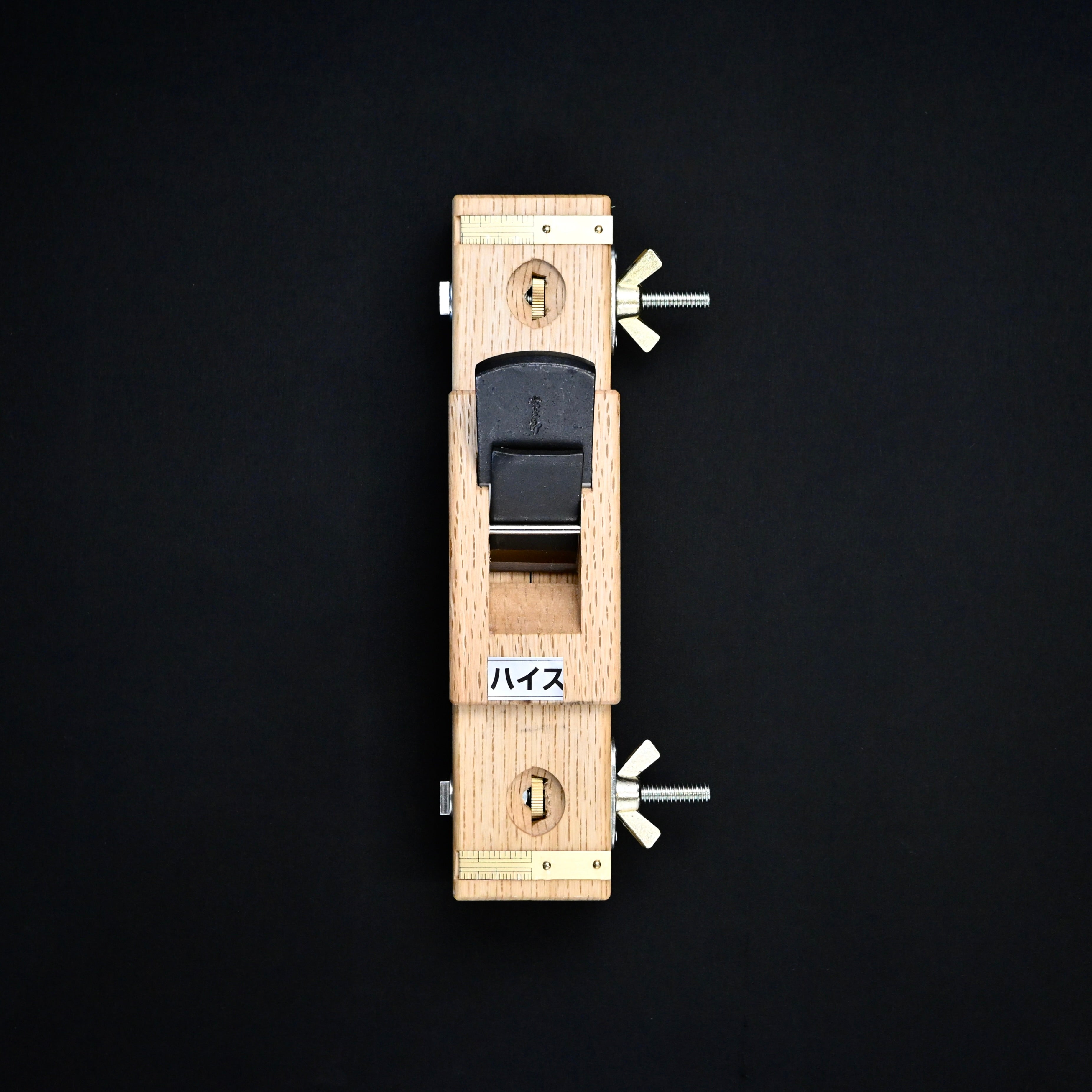 Tsunesaburo Chamfer Plane 45° with HS steel    常三郎作 自由角面取鉋 ハイス鋼 30mm