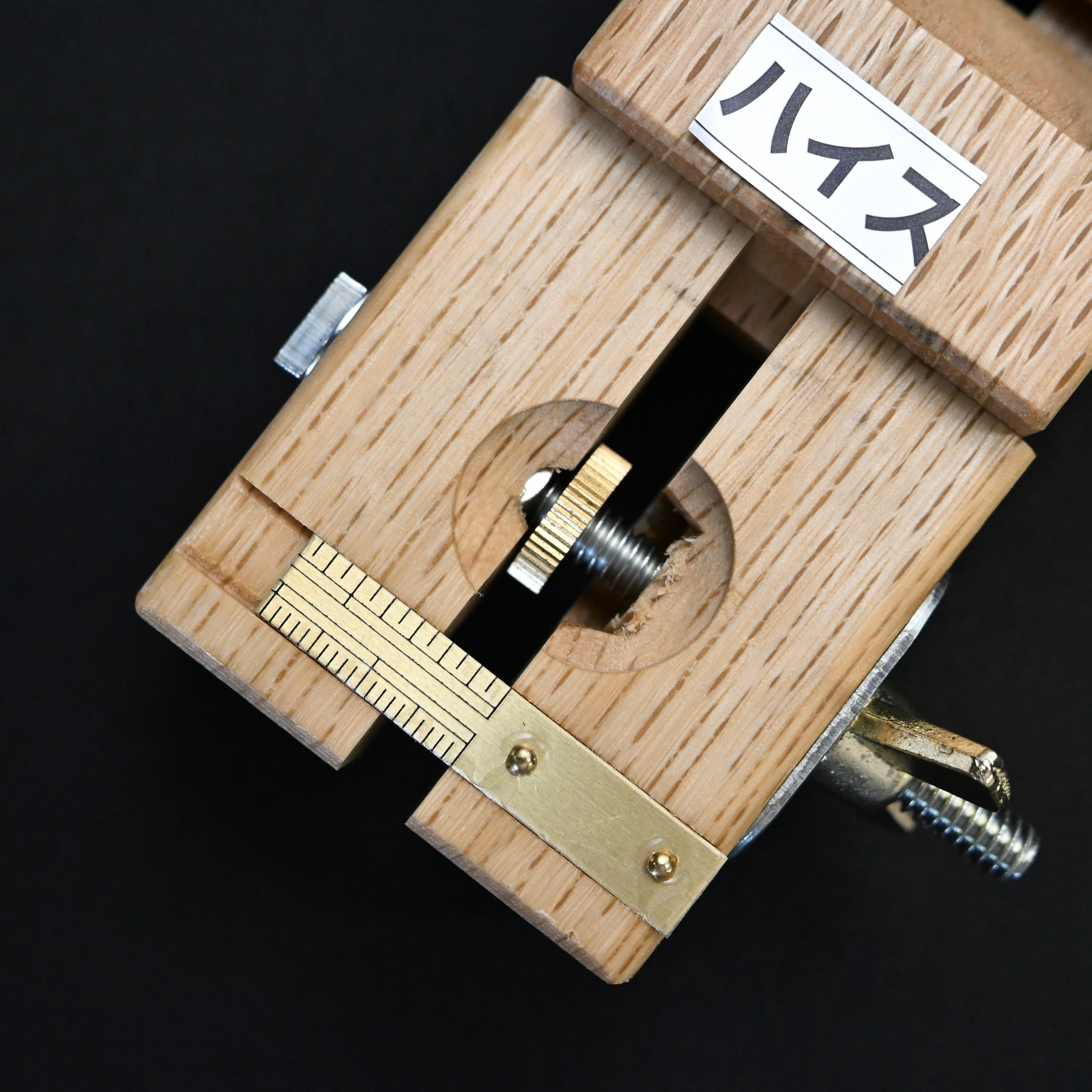 Tsunesaburo Chamfer Plane 45° with HS steel    常三郎作 自由角面取鉋 ハイス鋼 30mm